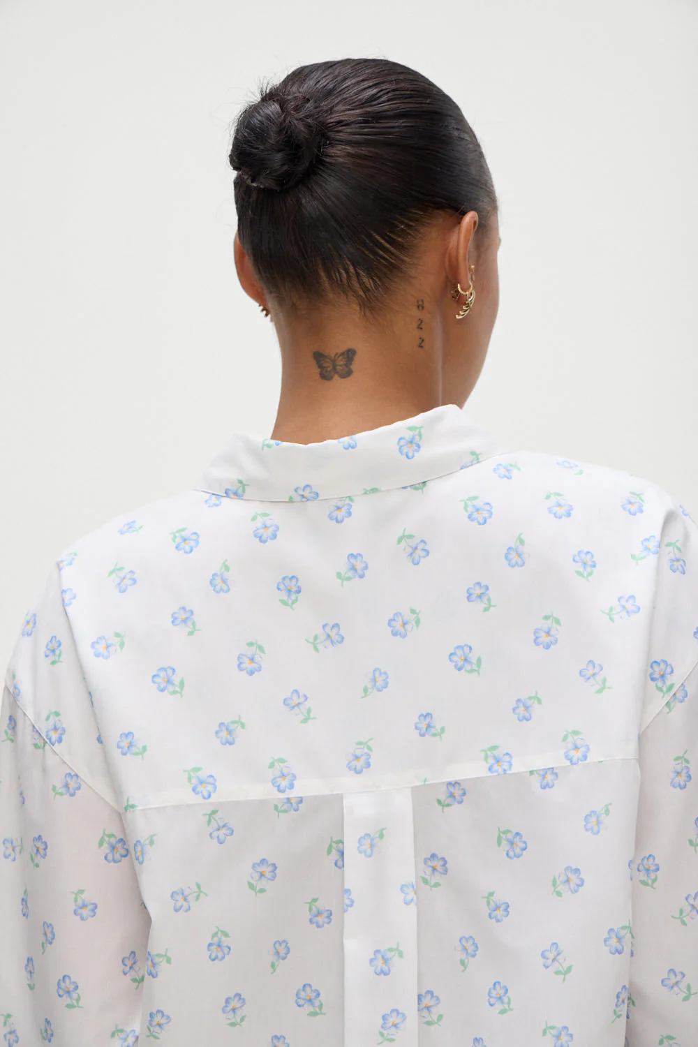 Ralph Long Sleeve Sleep Shirt | Periwinkle - Image 4