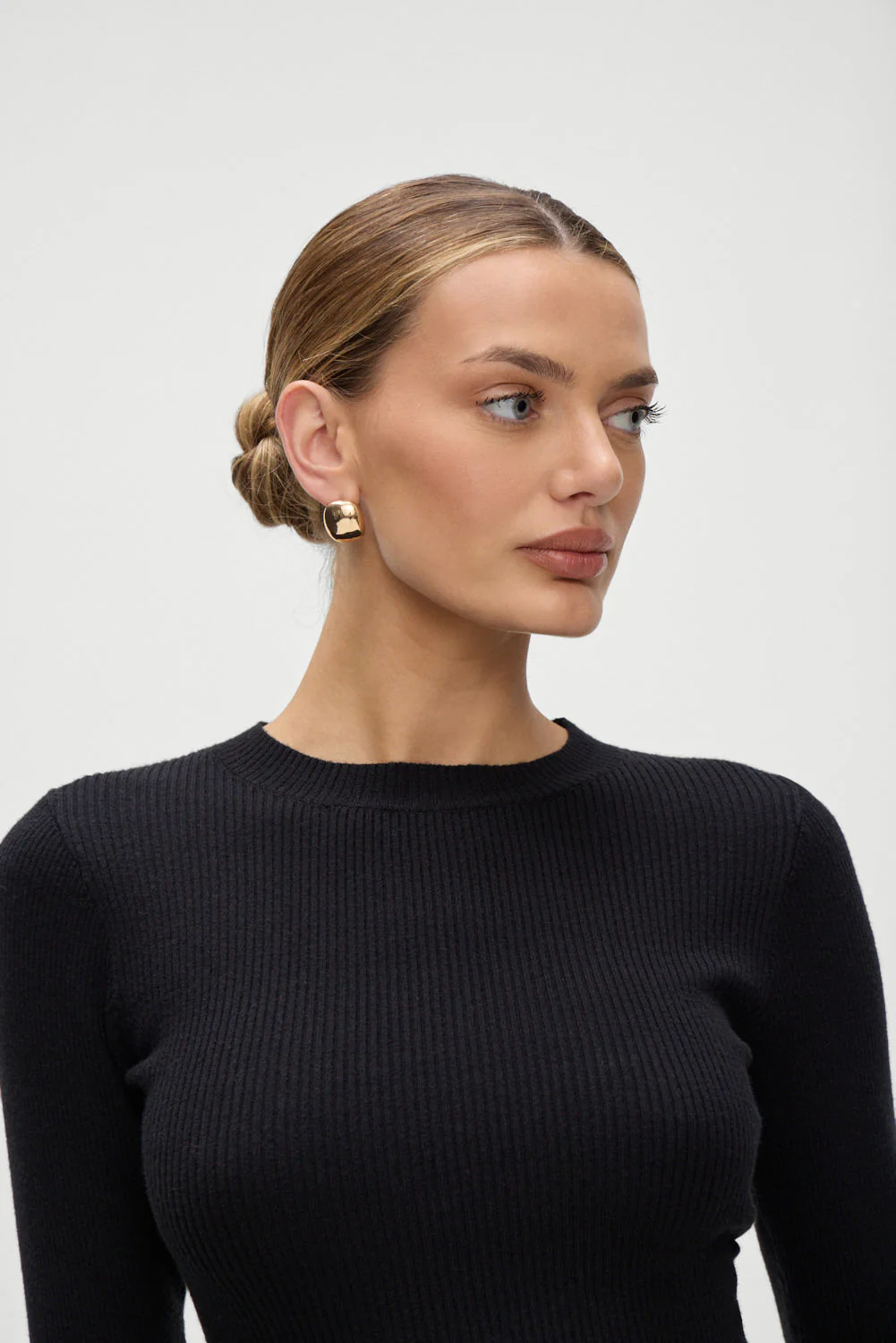 Riley Knit Sweater | Black - Image 5