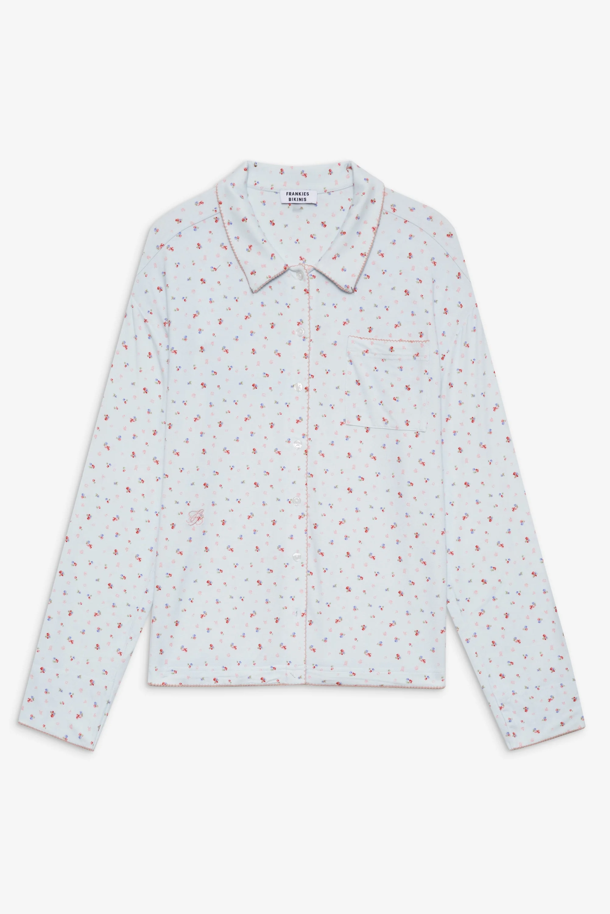 Rory Long Sleeve Sleep Shirt | Malibu Meadow - Image 3