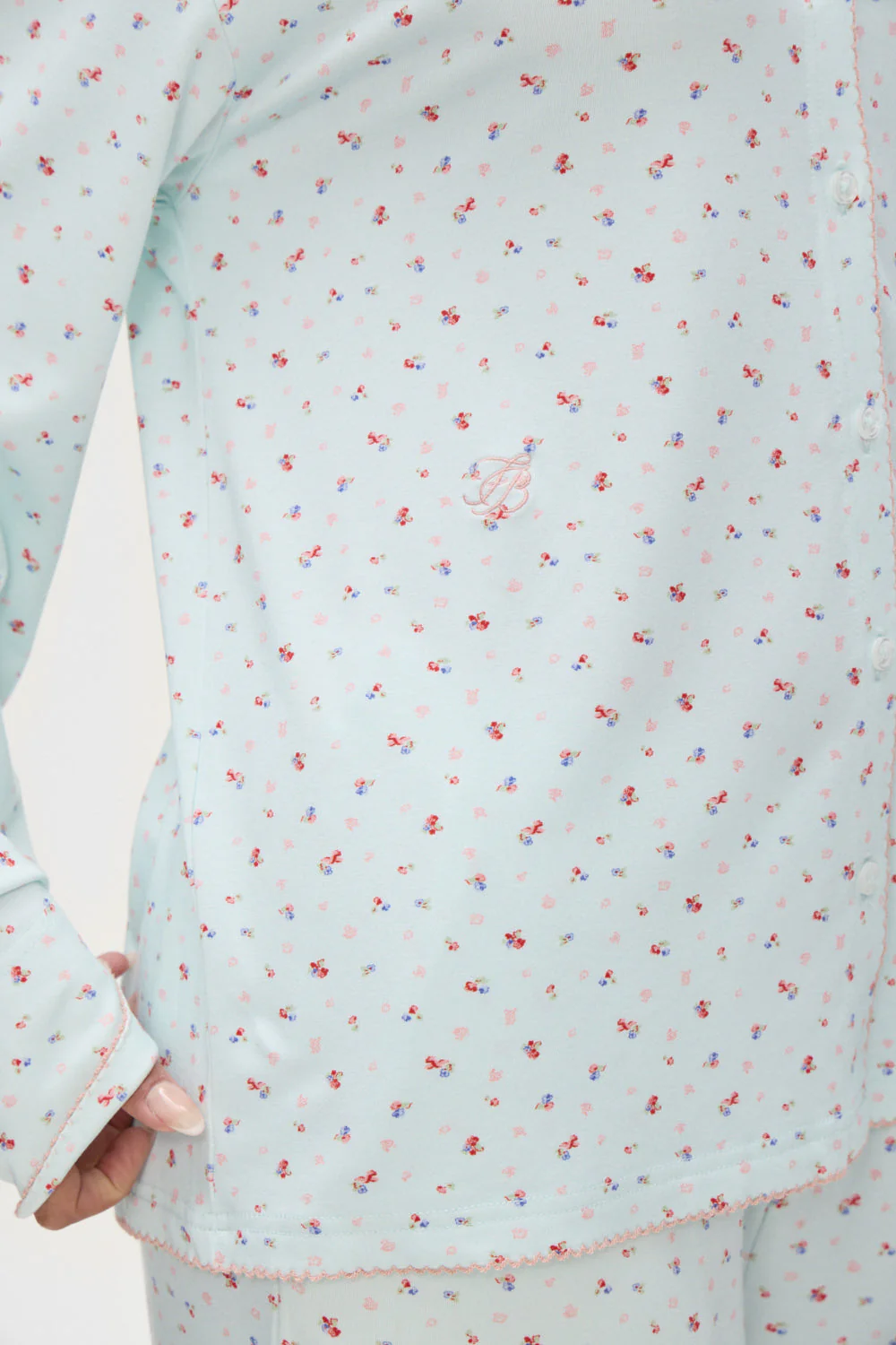 Rory Long Sleeve Sleep Shirt | Malibu Meadow - Image 5