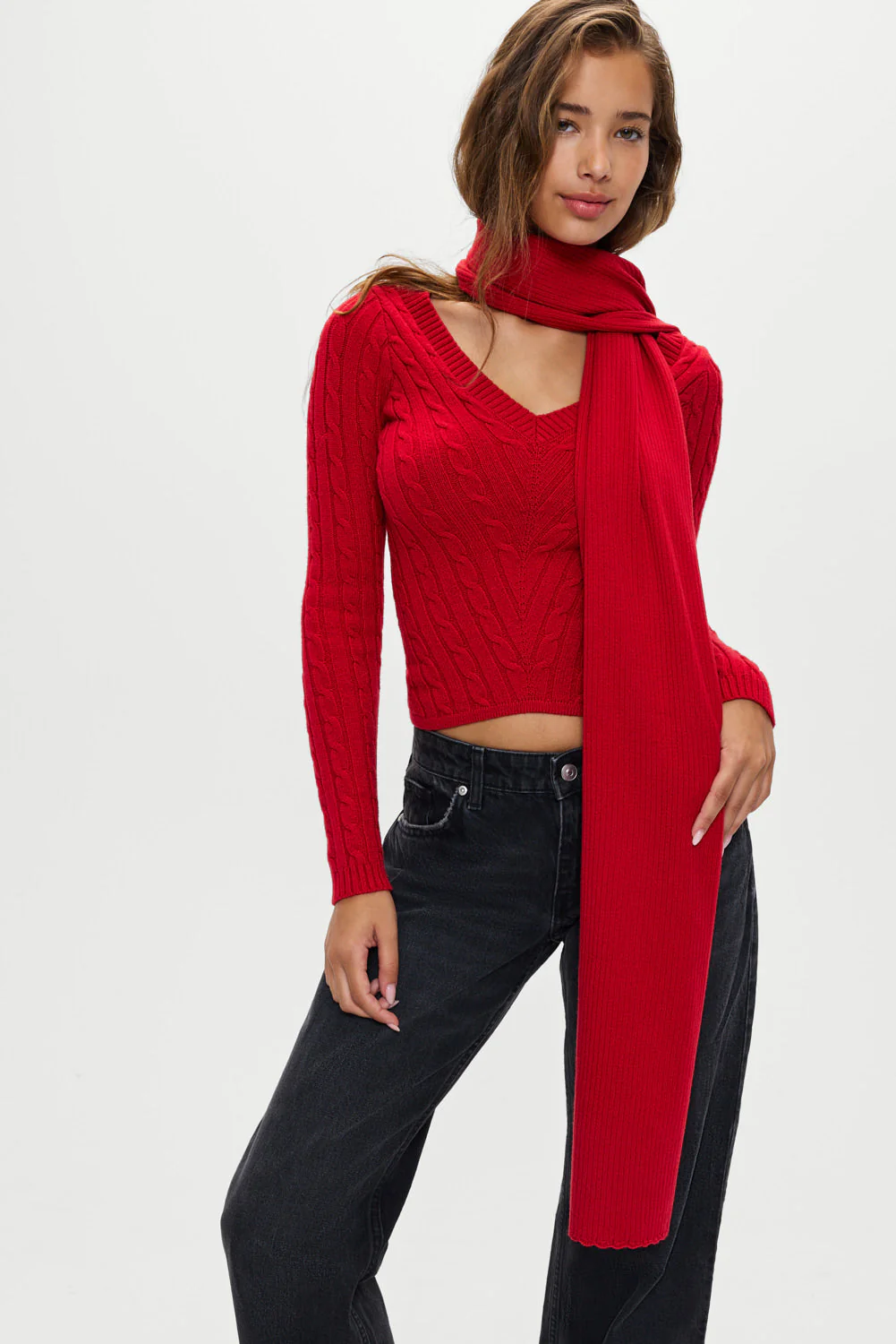 Snug Knit Scarf | Heartstrings - Image 4