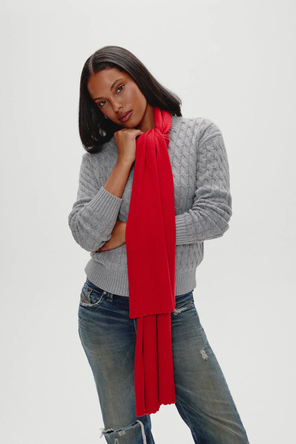 Snug Knit Scarf | Heartstrings - Image 7