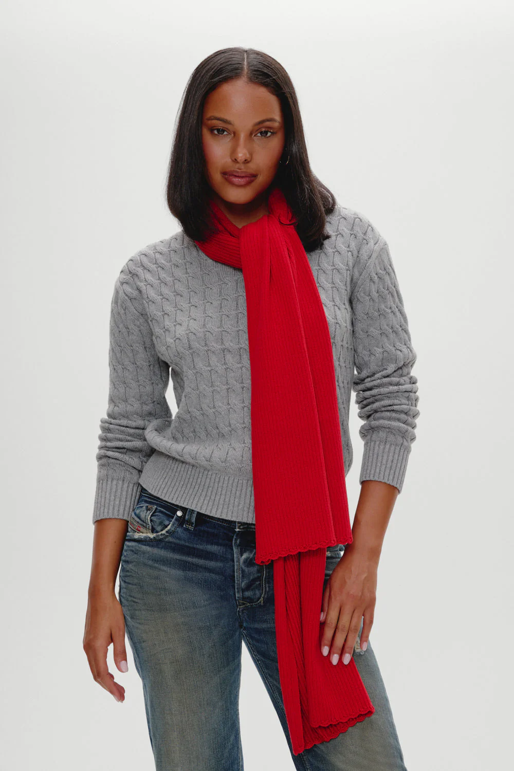Snug Knit Scarf | Heartstrings - Image 8