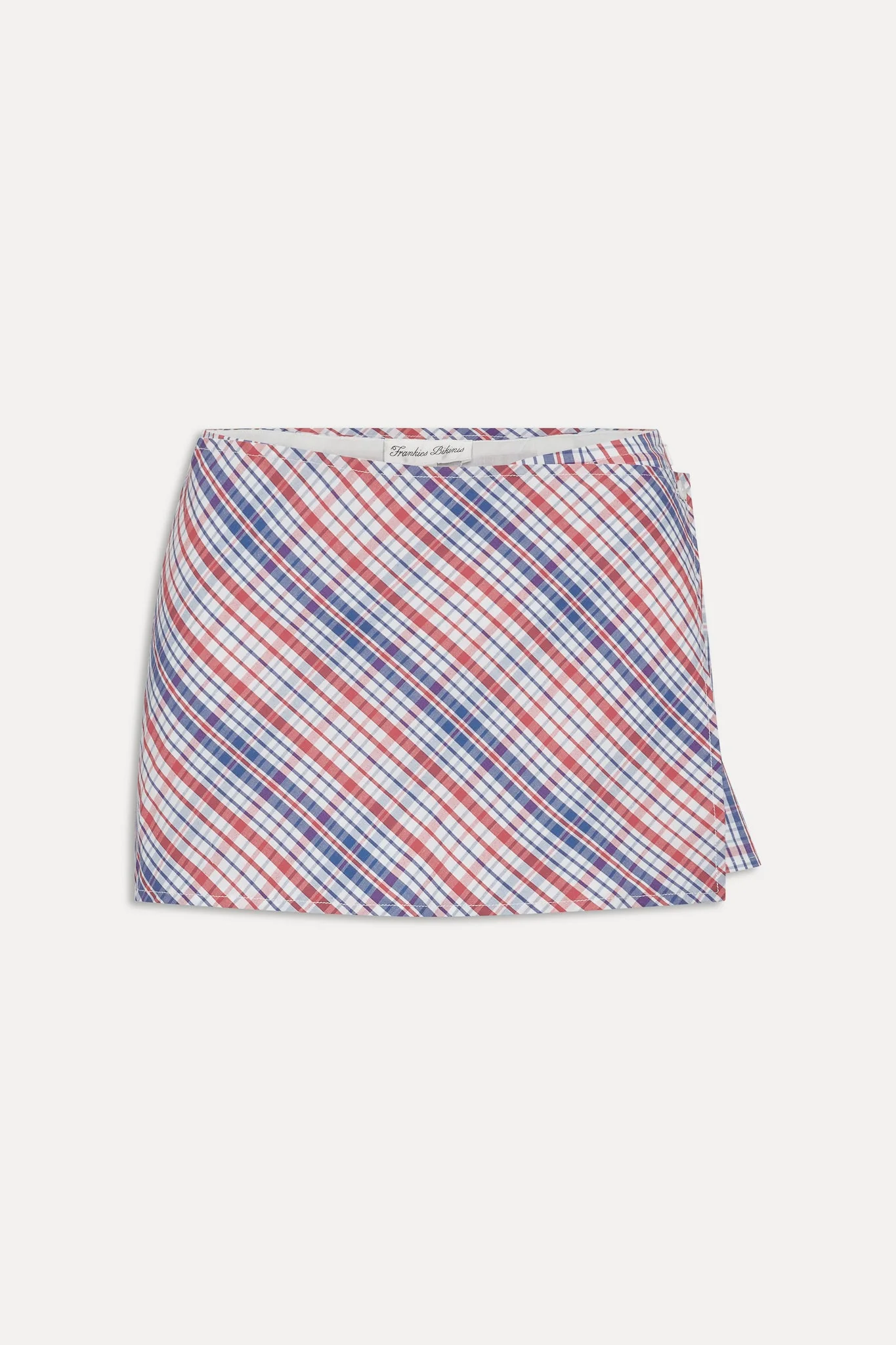 Sterling Cotton Mini Skort | Americana Plaid - Image 3