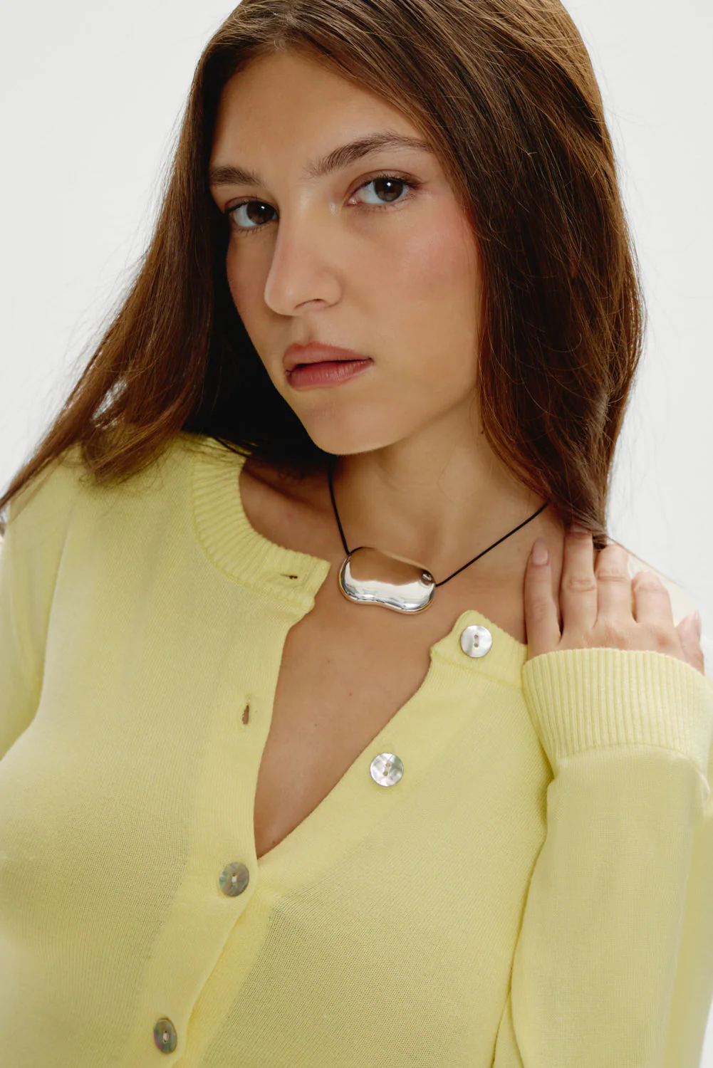 Sundae Cropped Cardigan | Honeycomb - Image 5