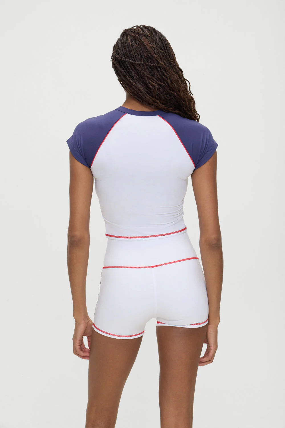 Track Star Cropped Tee | Team Colors - Image 2