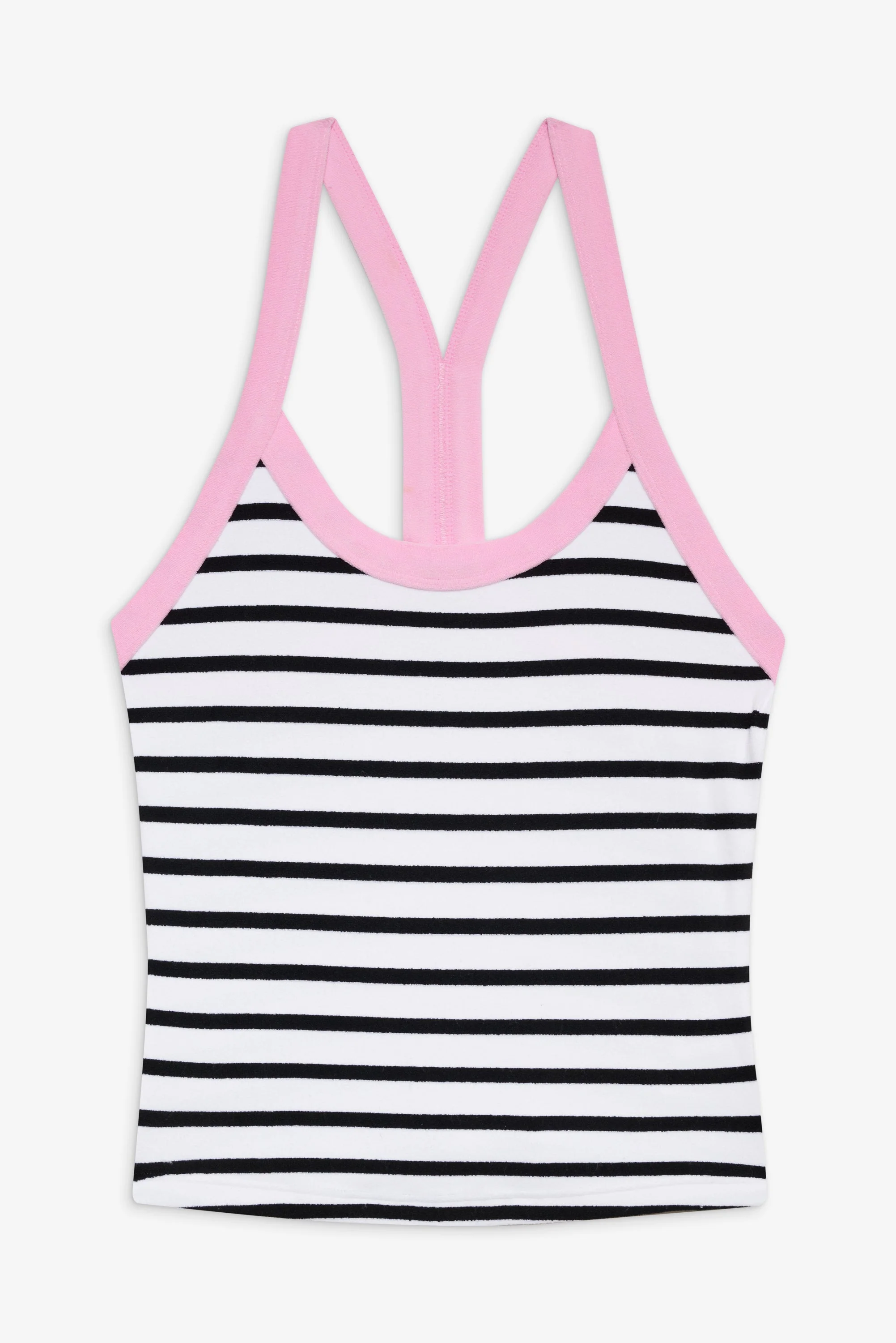 Velma Racerback Tank Top | Vintage Stripe - Image 3