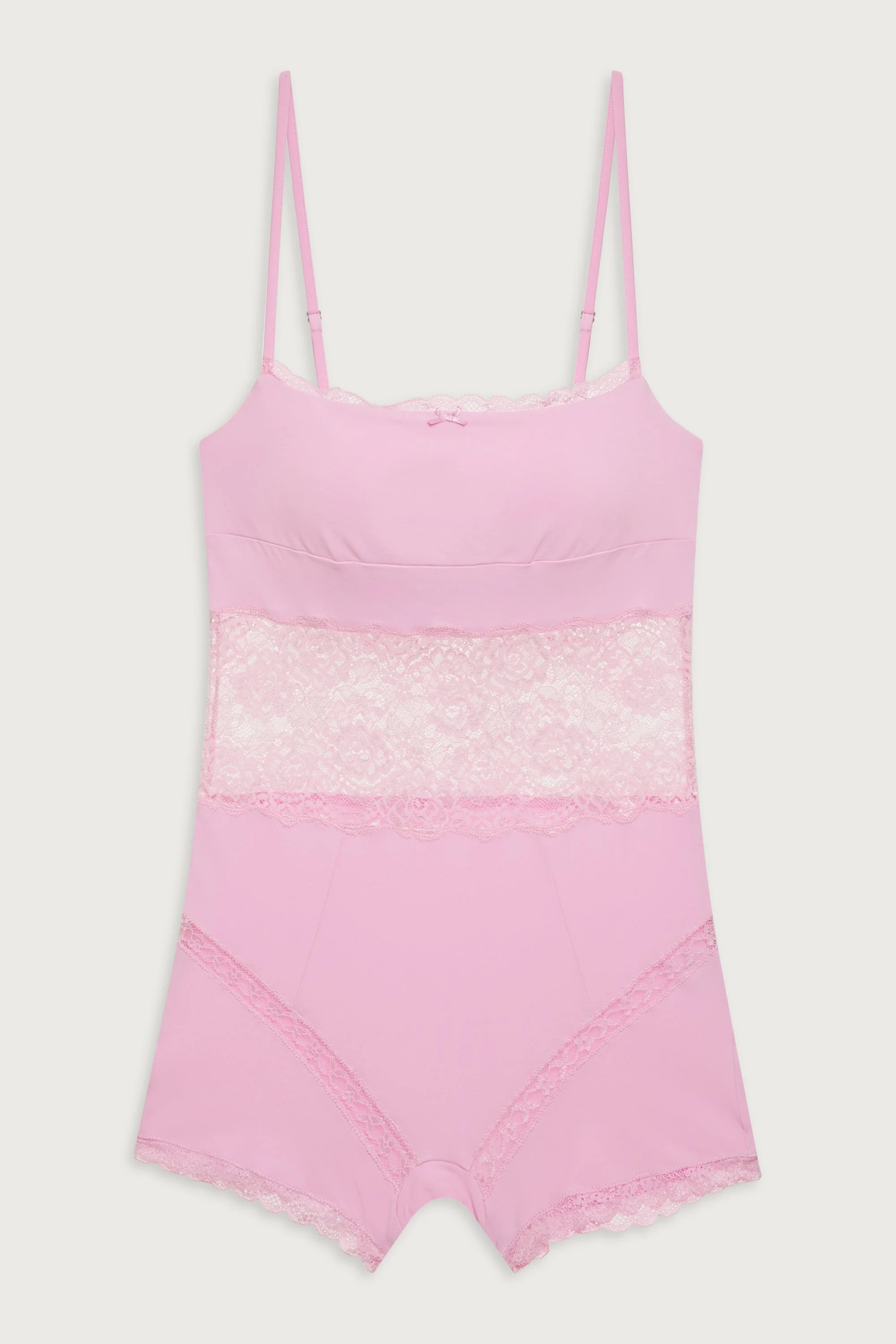 Whisper Lace Bodysuit | French Rose - Image 2