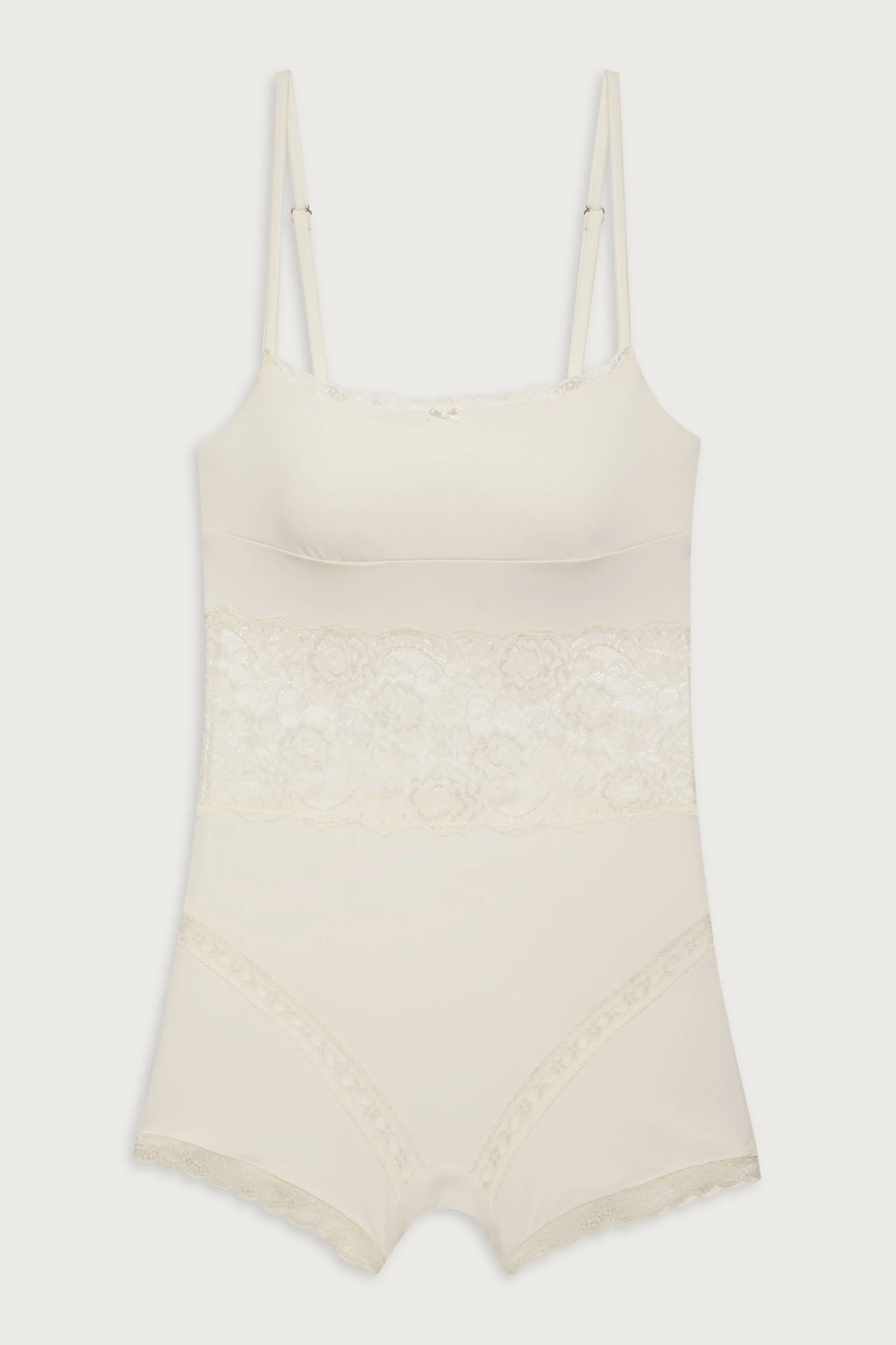 Whisper Lace Bodysuit | Porcelain - Image 2