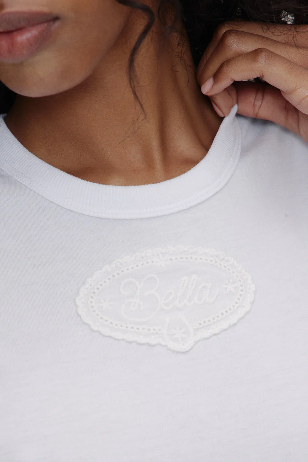 x BELLA HADID Bella Tee | Lone Star White - Image 2