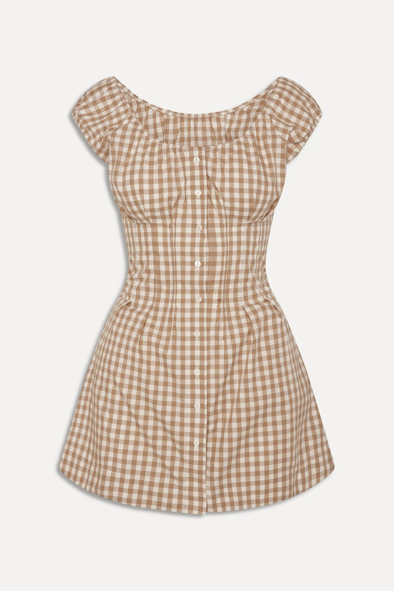 x BELLA HADID Mustang Mini Dress | Rodeo Gingham - Image 3