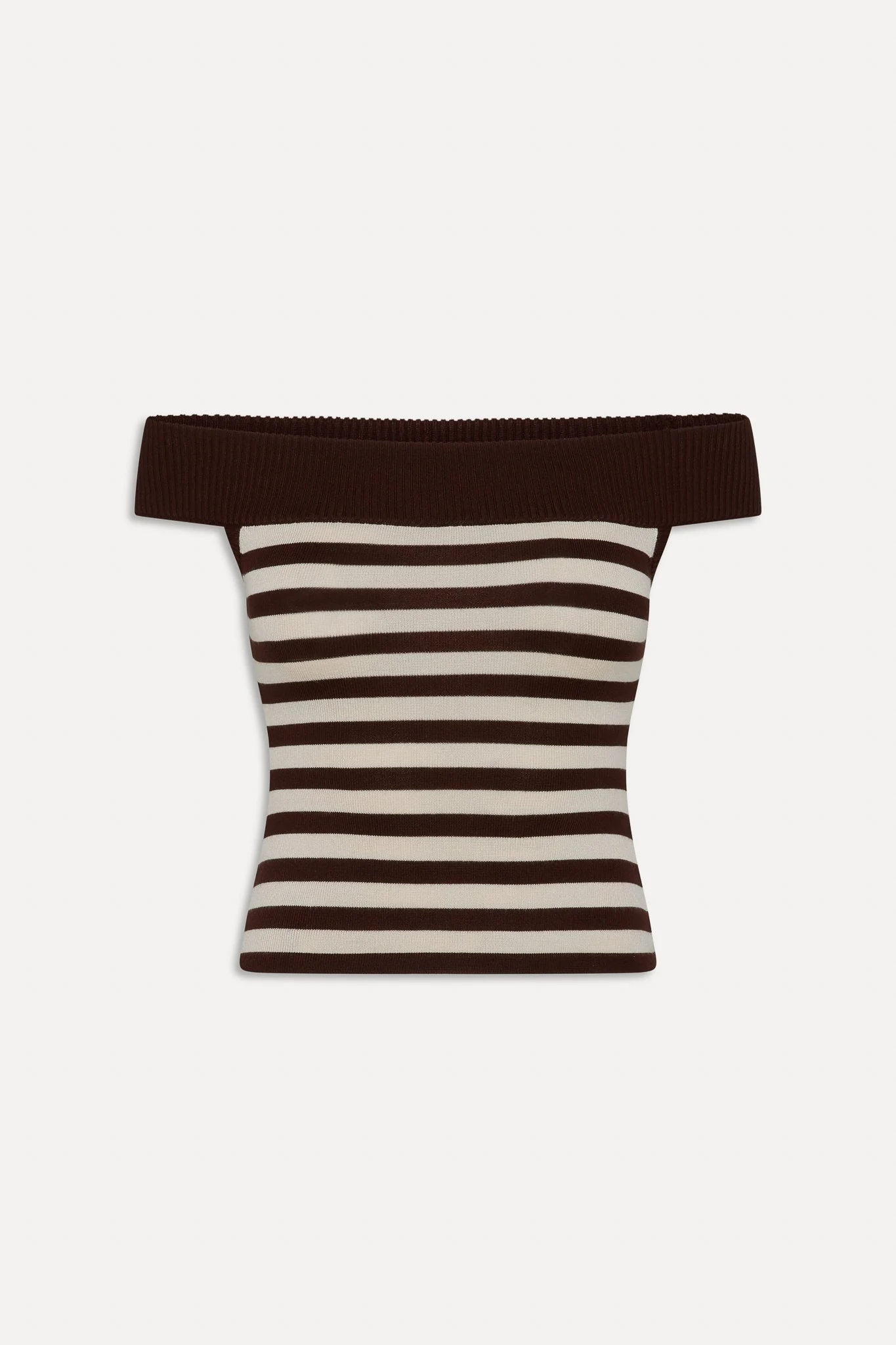 x BELLA HADID Tucker Knit Top | Cowboy Stripe - Image 3