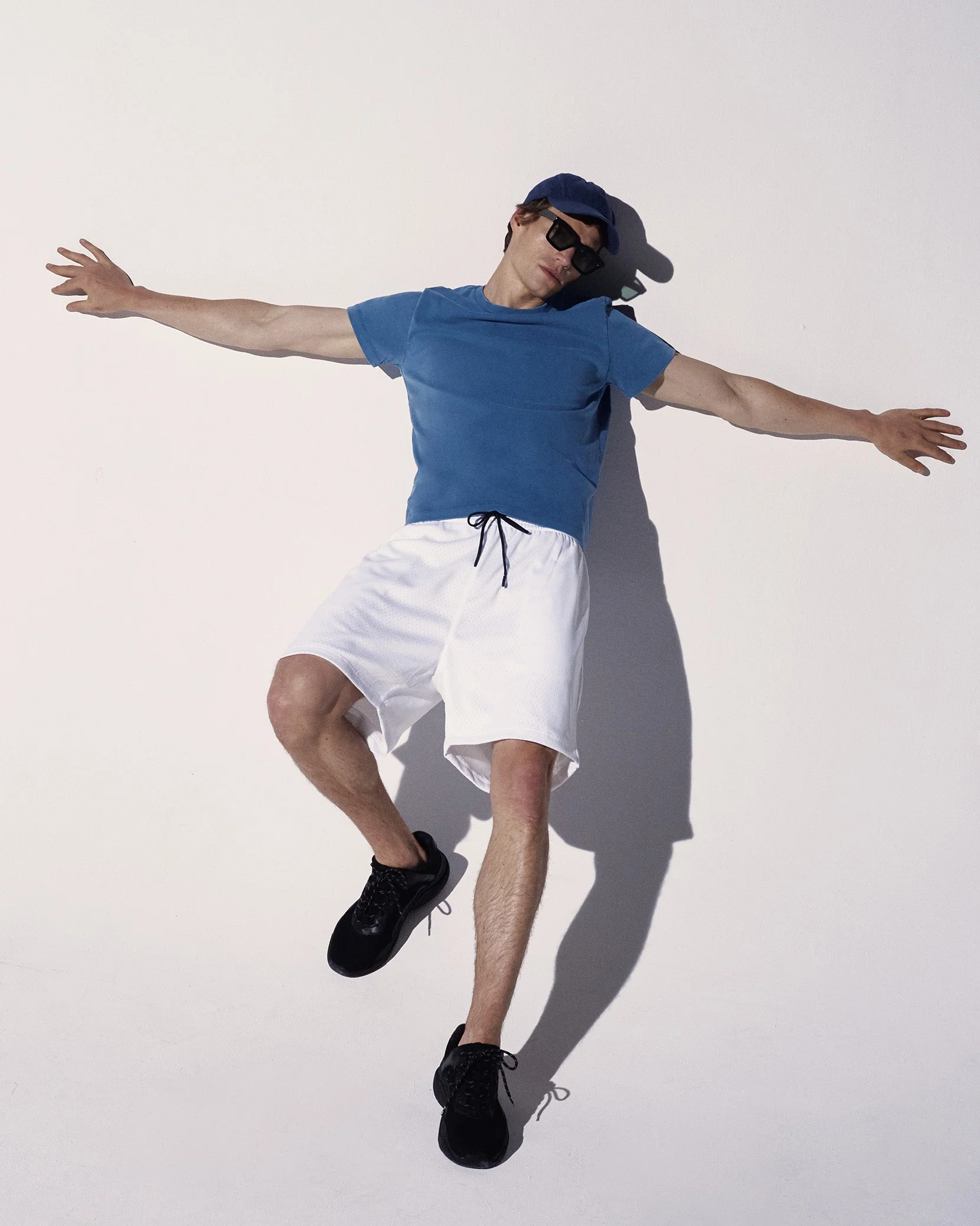 Mens | Garment Dye Jersey Crew Neck Tee | Lilac - Image 13