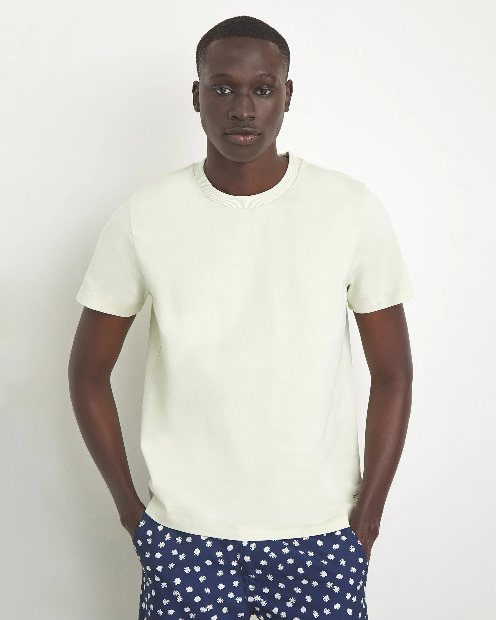 Mens | Garment Dye Jersey Crew Neck Tee | Lilac - Image 23