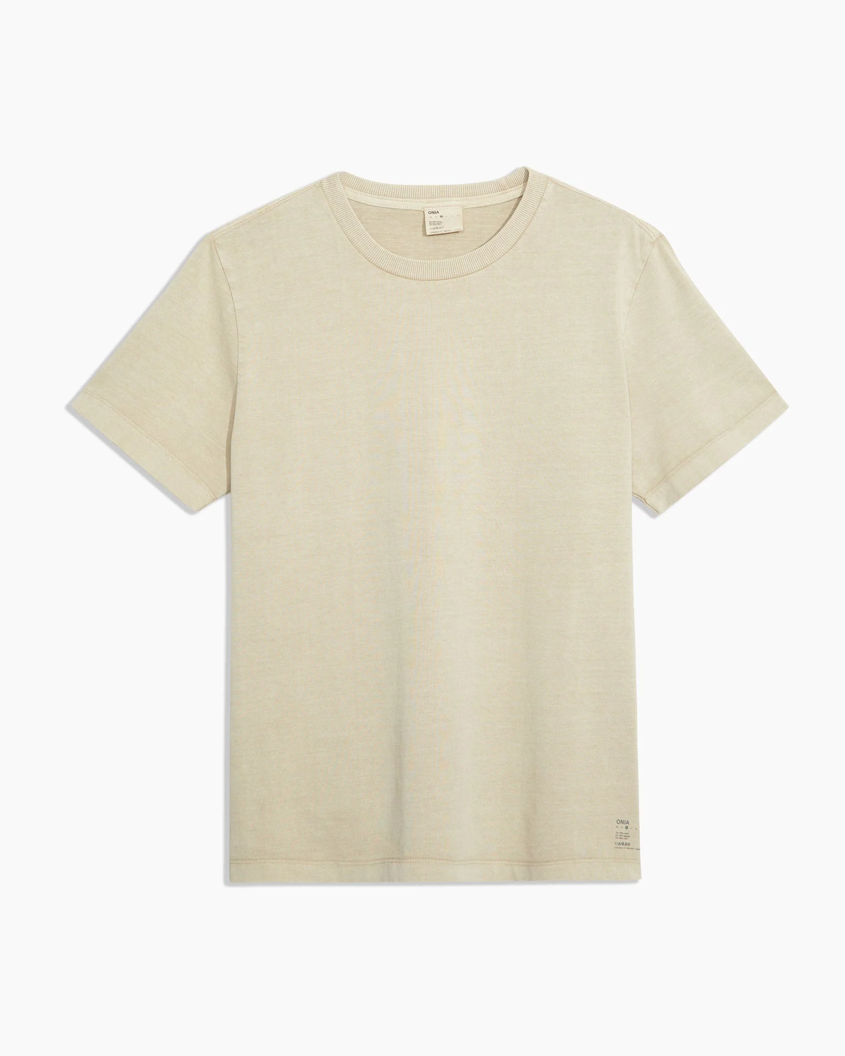 Mens | Garment Dye Jersey Crew Neck Tee | Lilac - Image 7