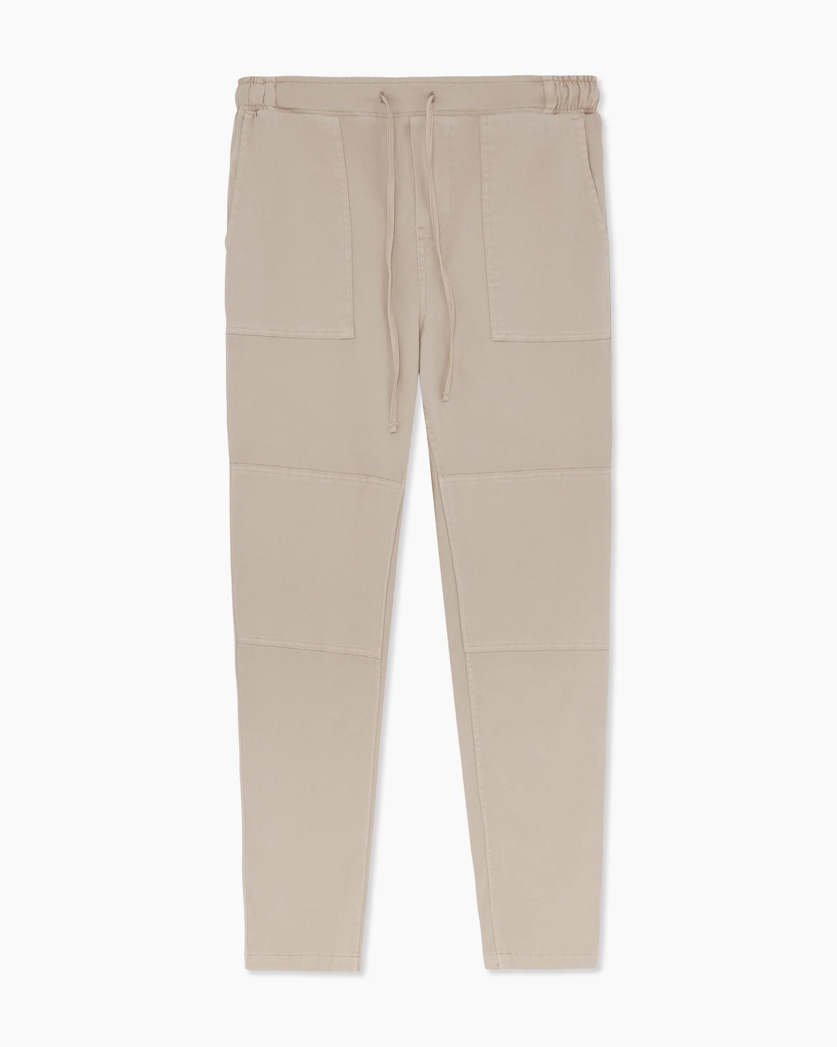 Mens | Garment Dye Elastic Chino Pant | Charcoal - Image 9