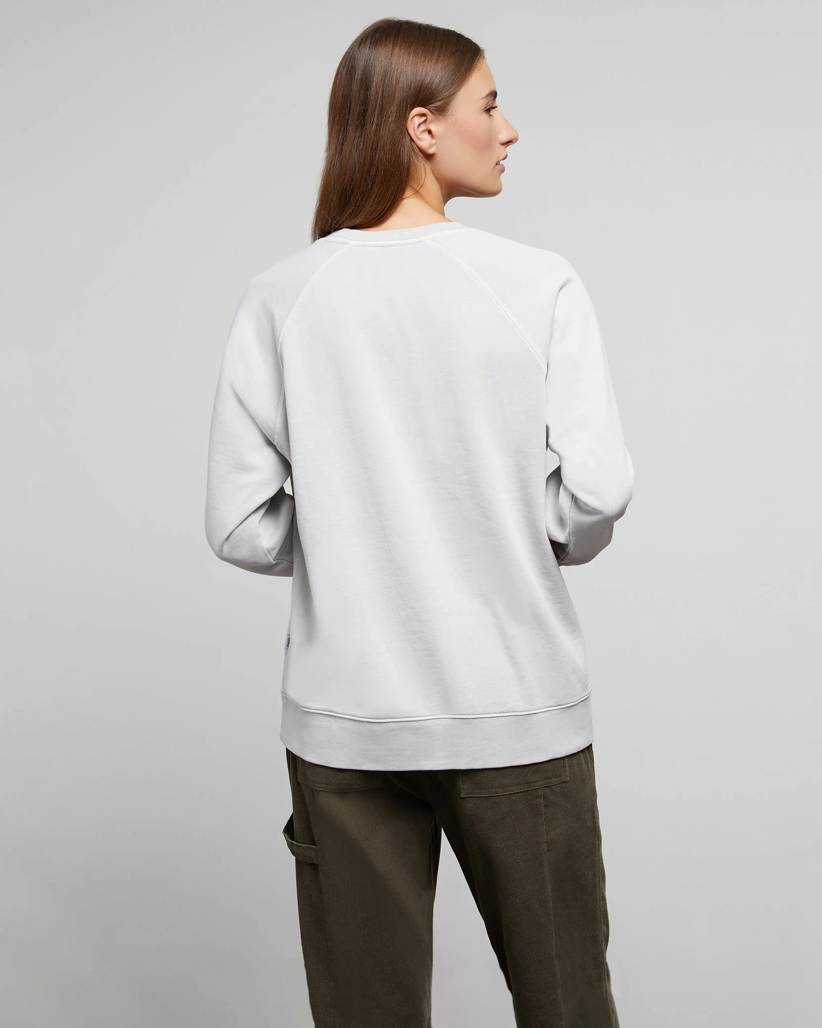 Mens | Garment Dye Oversized Crewneck | Hunter - Image 10