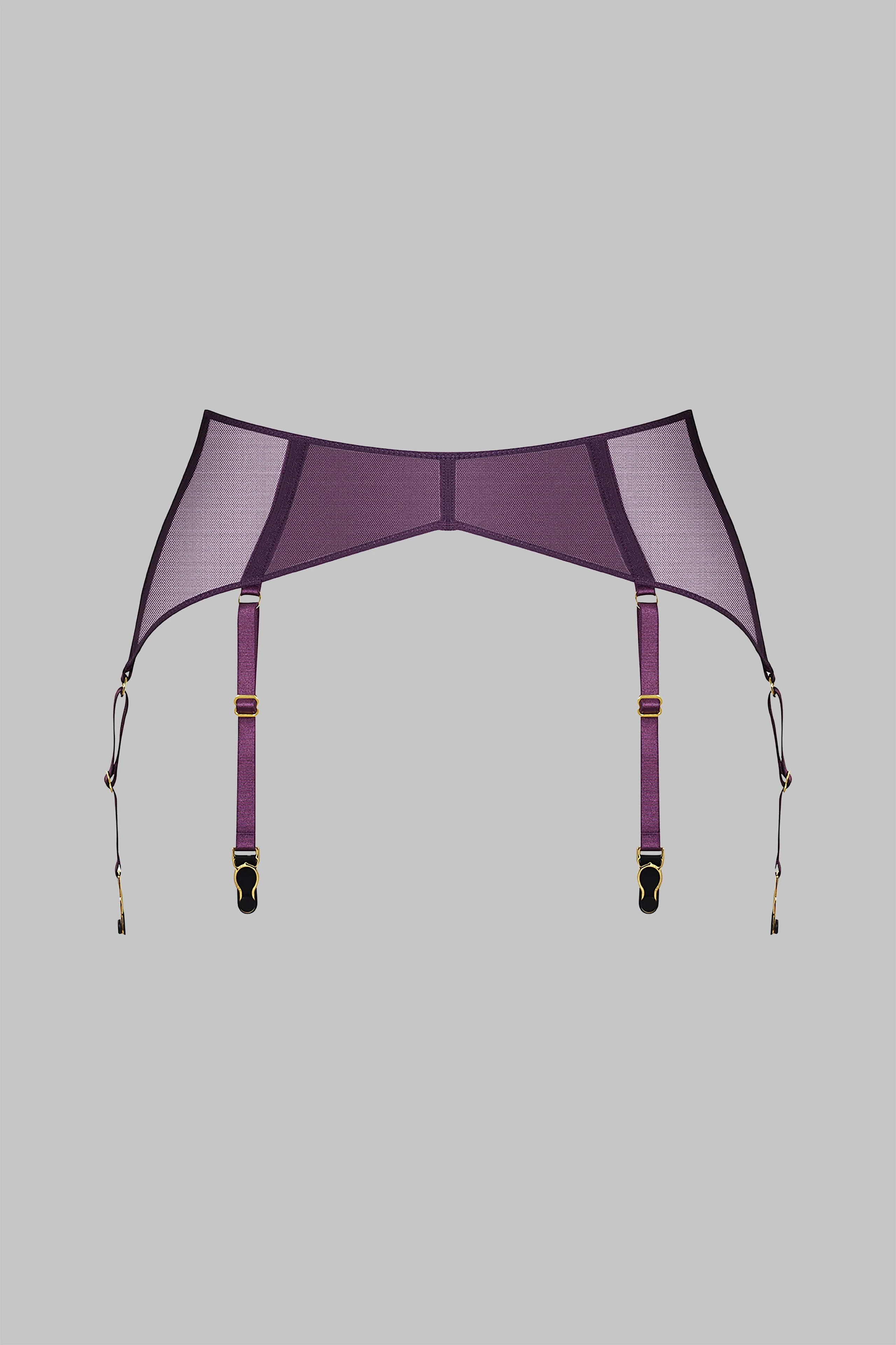 Garter belt - L'Amoureuse | Purple - Image 4