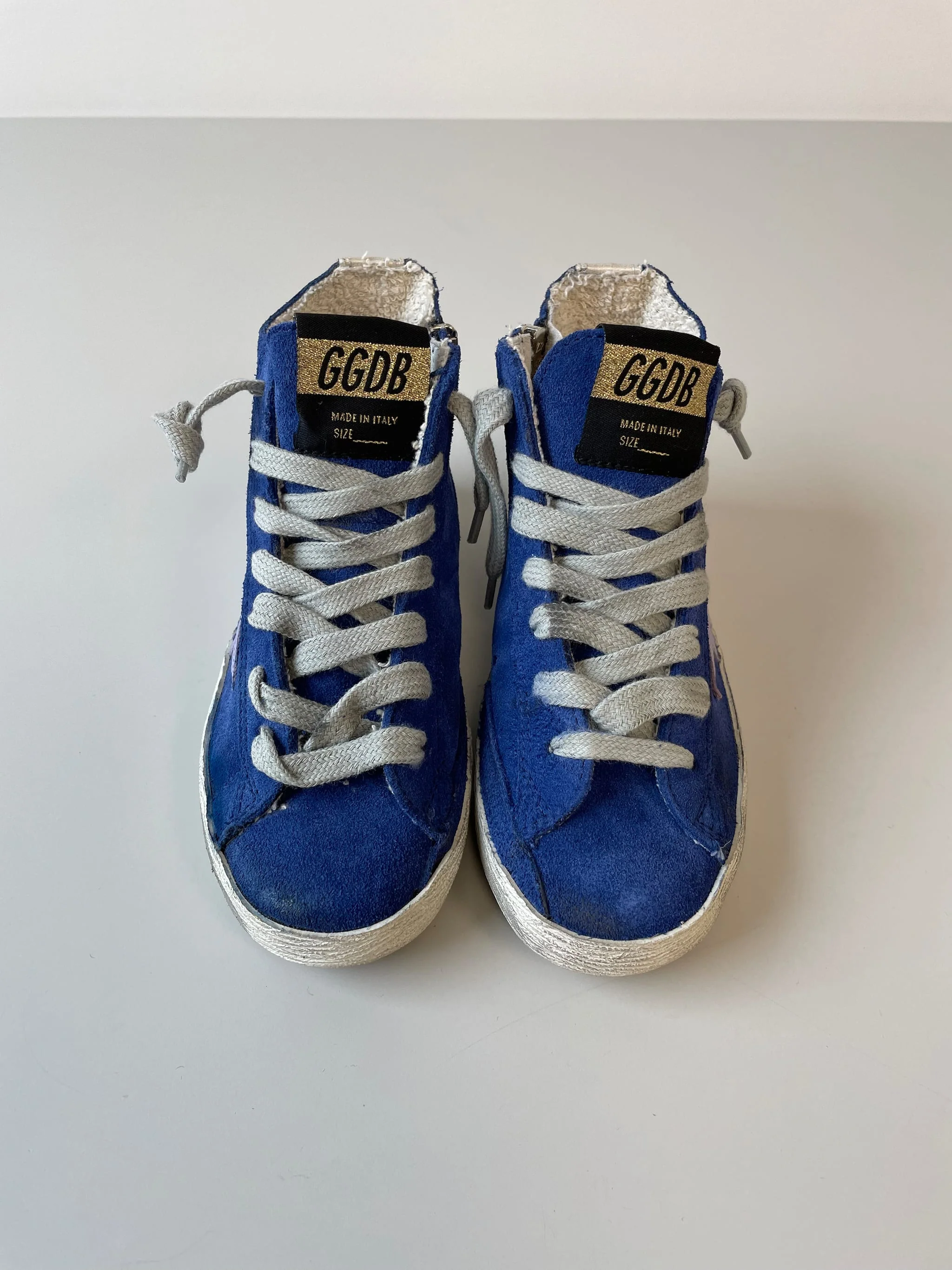 Kids | Francy Sneakers Blue Suede - Image 5