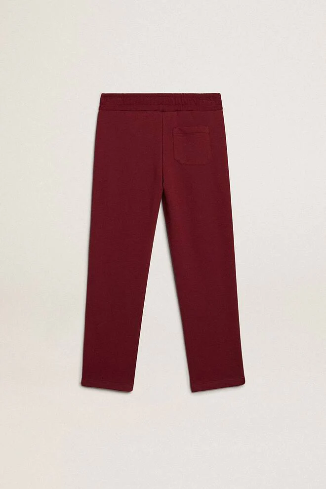 Kids | Red Pants with White Stars | Windsor Wine - Image 2