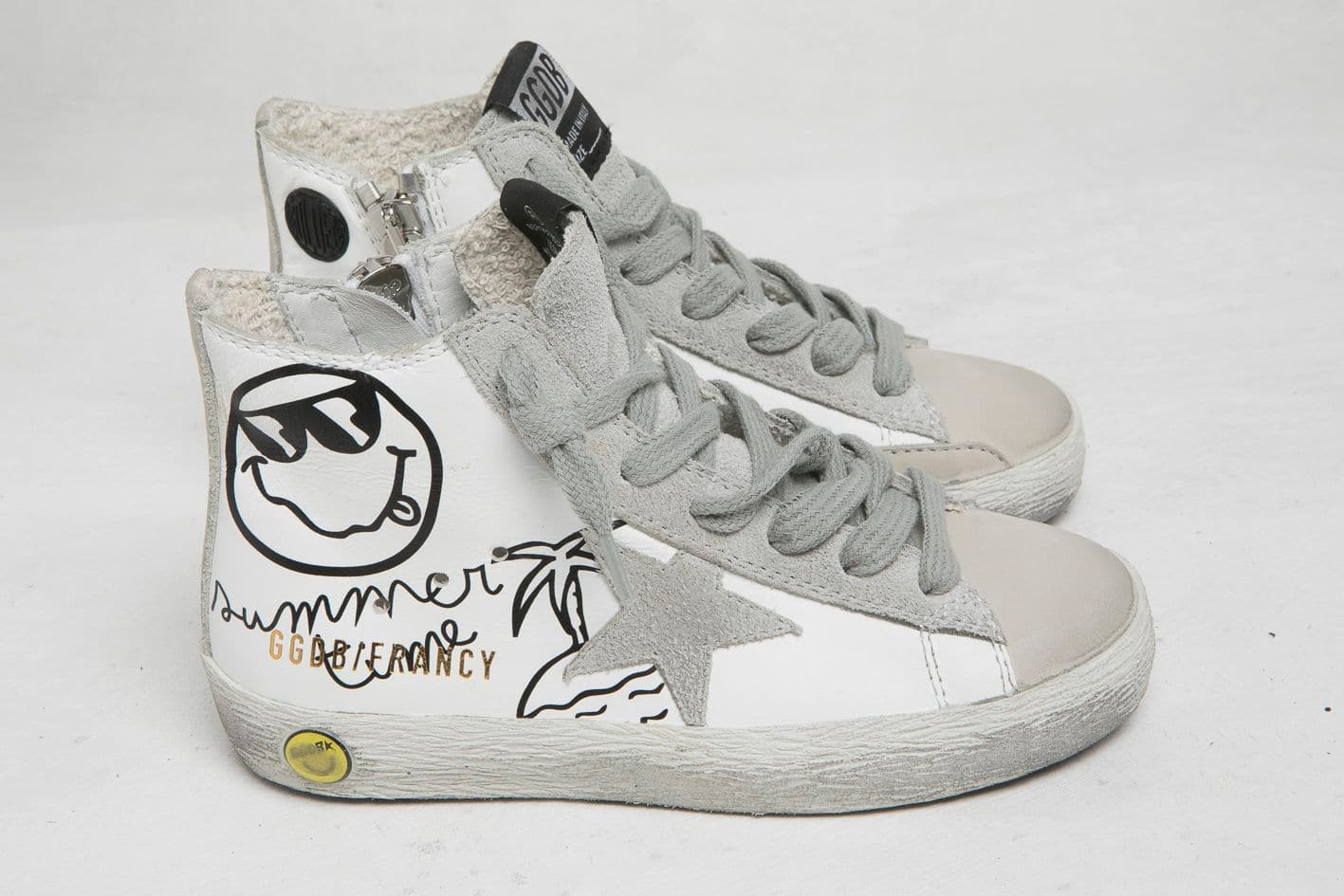 Kids | Sneakers Francy Summer Time-White Leather - Image 2