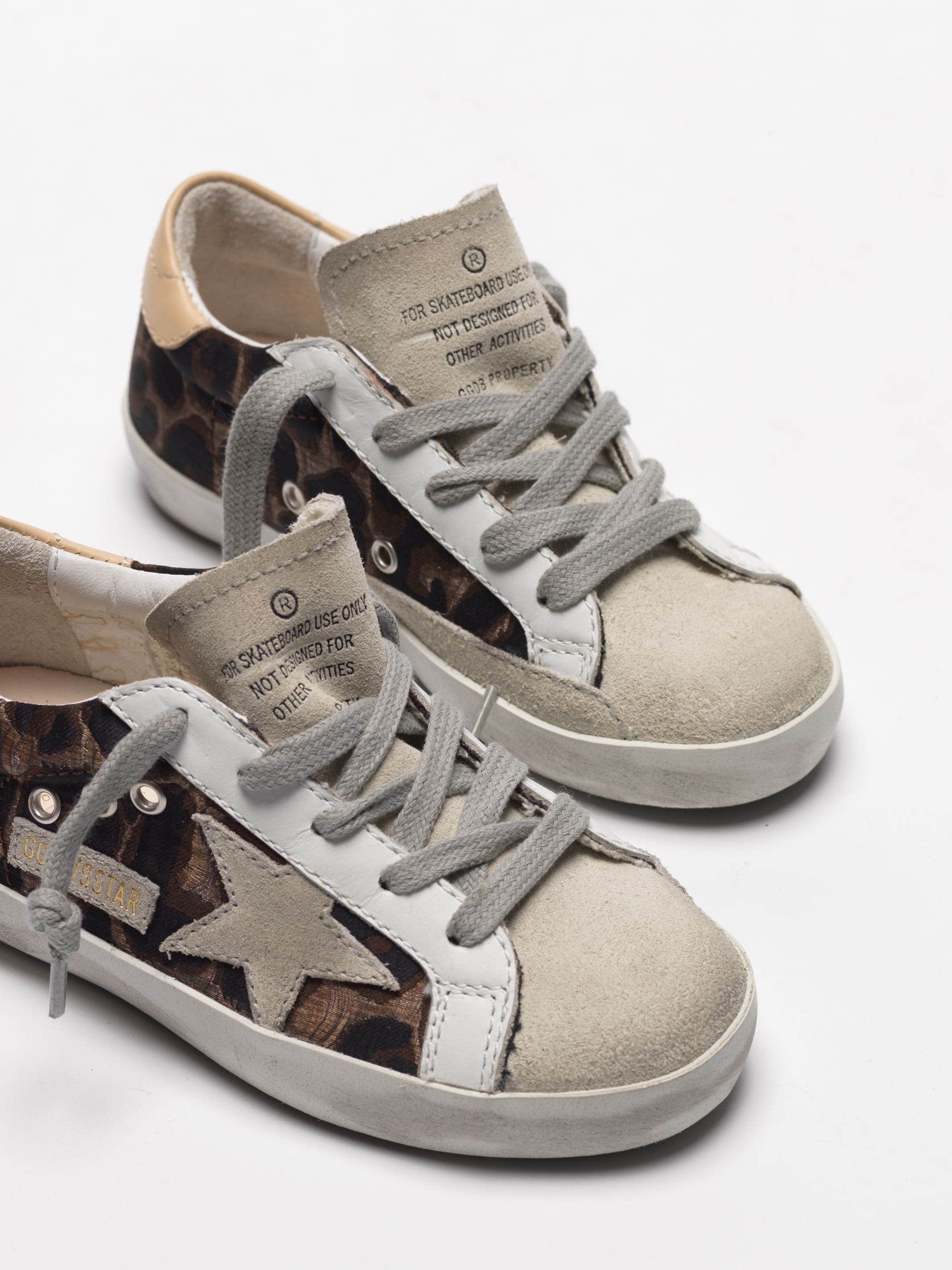 Kids | Sneakers Super-Star Leopard Fabric-Hazelnu - Image 3