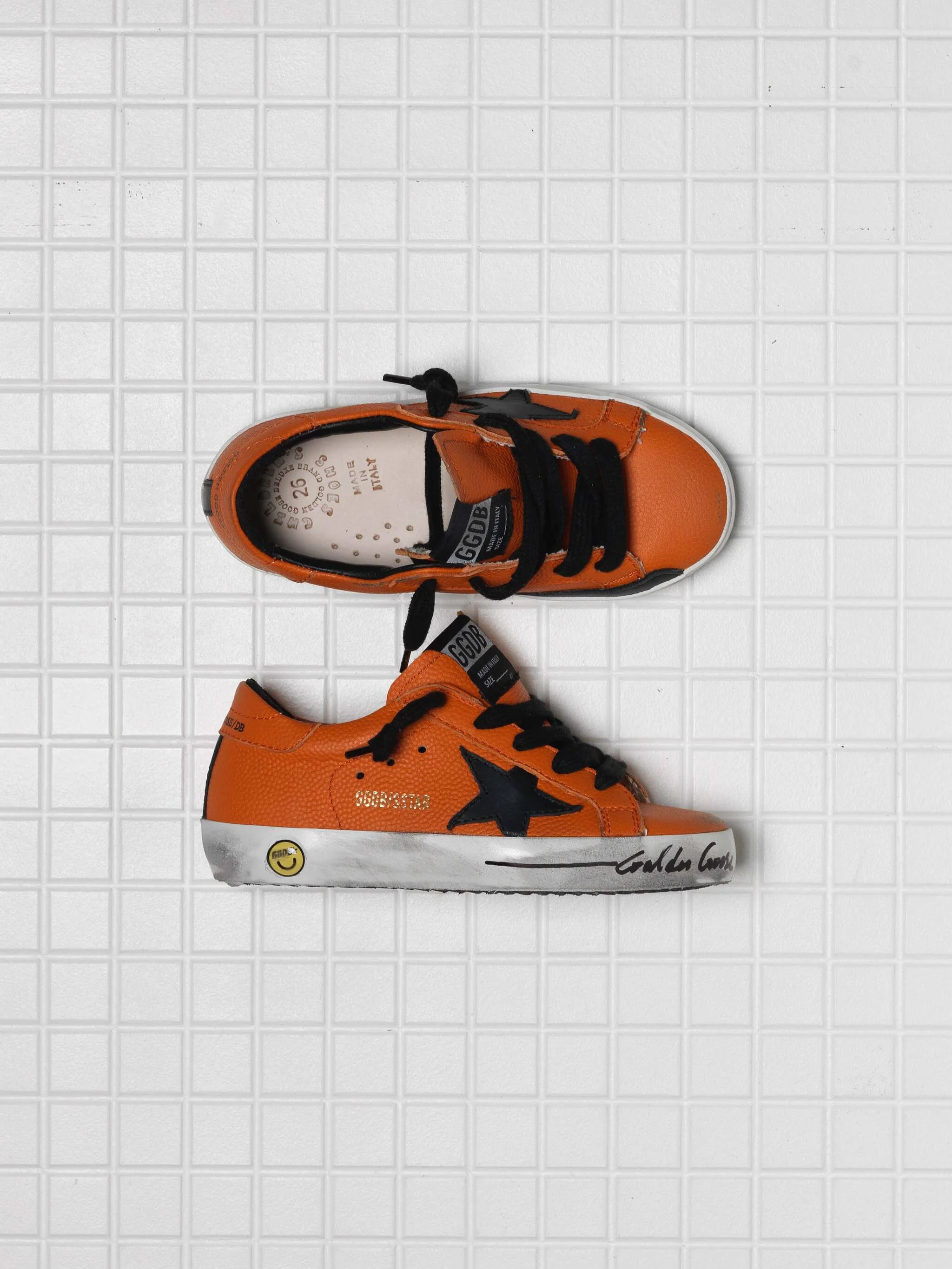 Kids | Sneakers Super-Star Orange Basket - Image 2