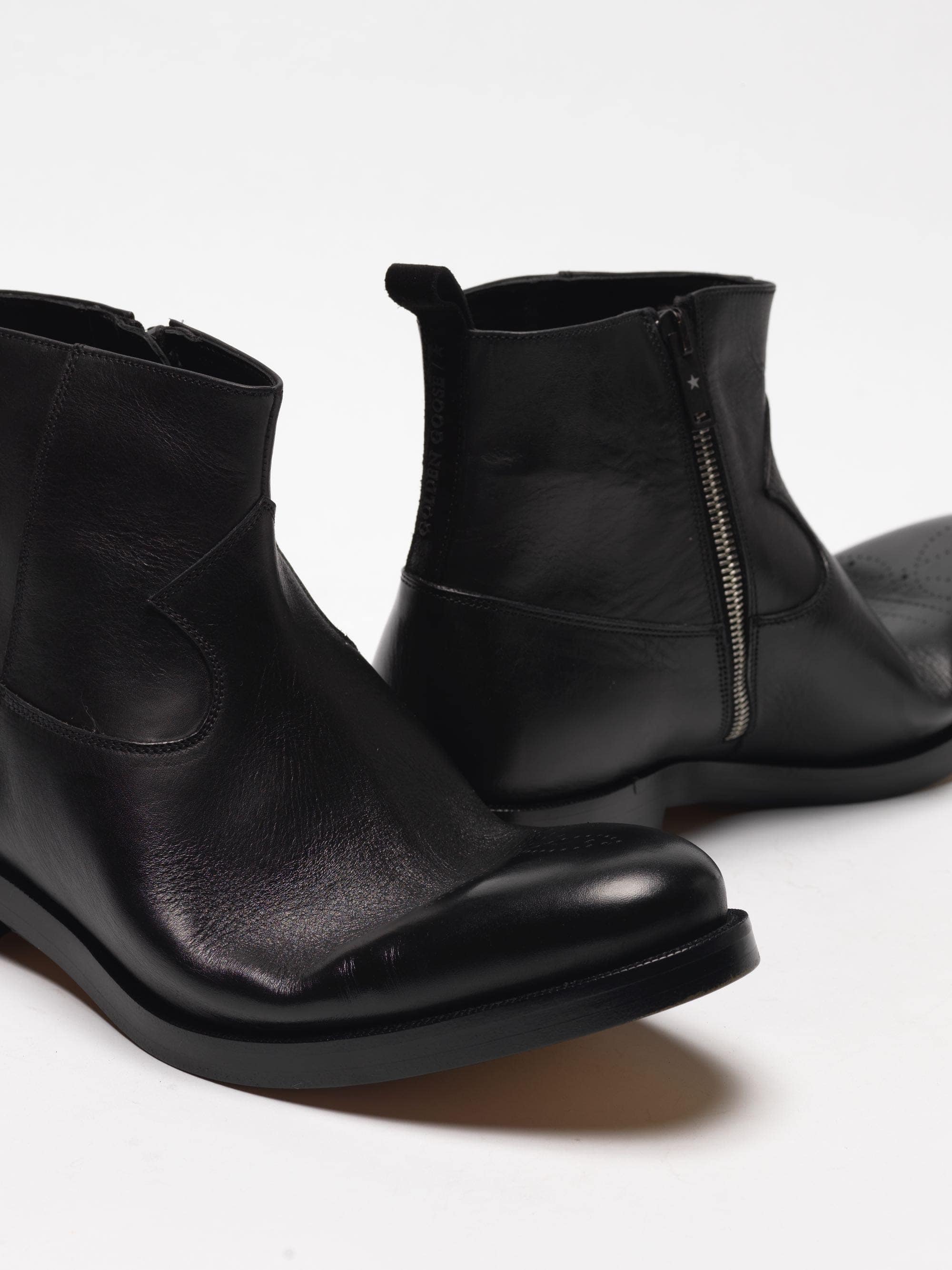 Men | Amarillo Ankle Boots with Embroidered Toe - Image 7