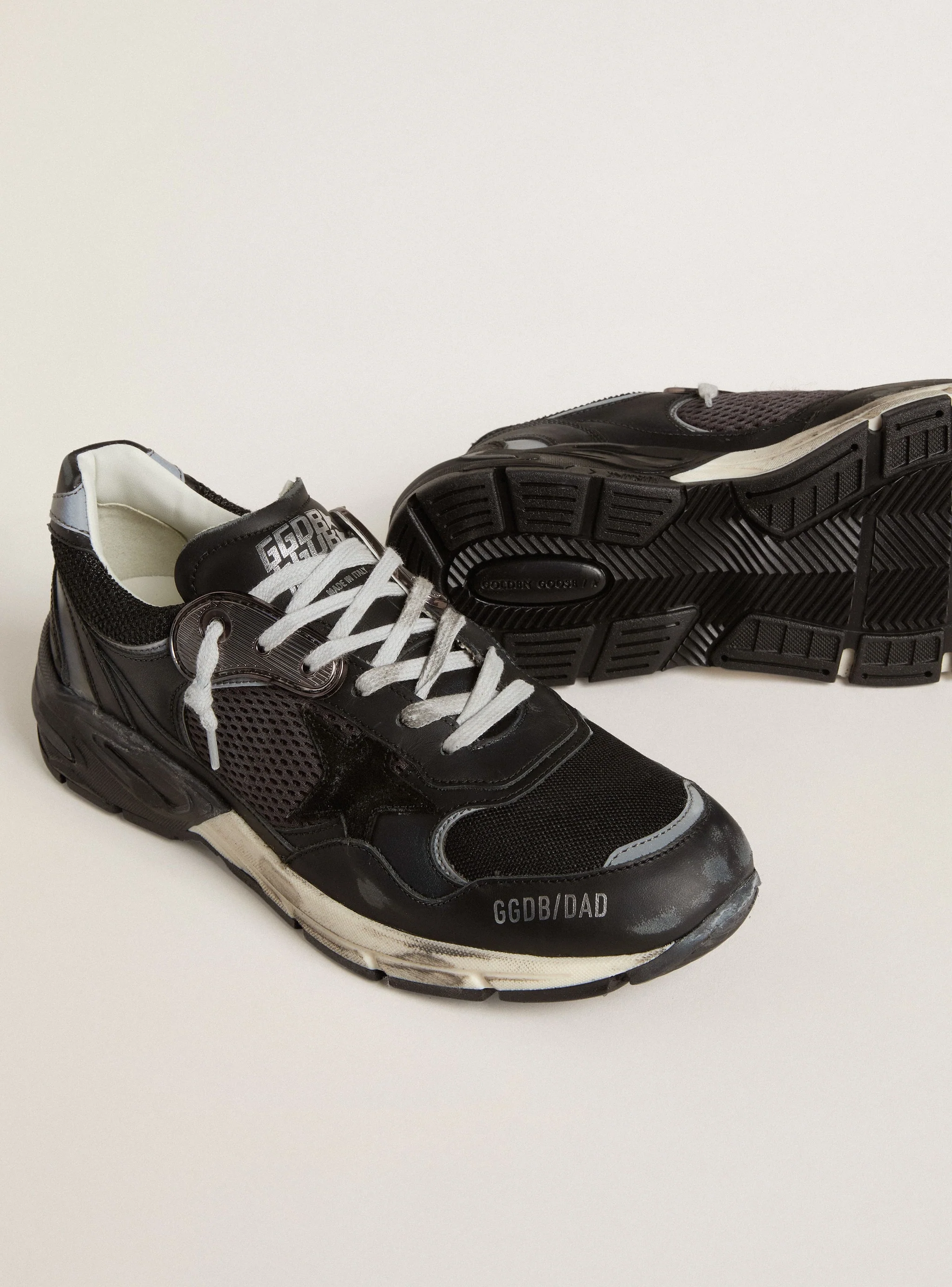 Men | Black Dad-Star | Black x Dark Grey - Image 3