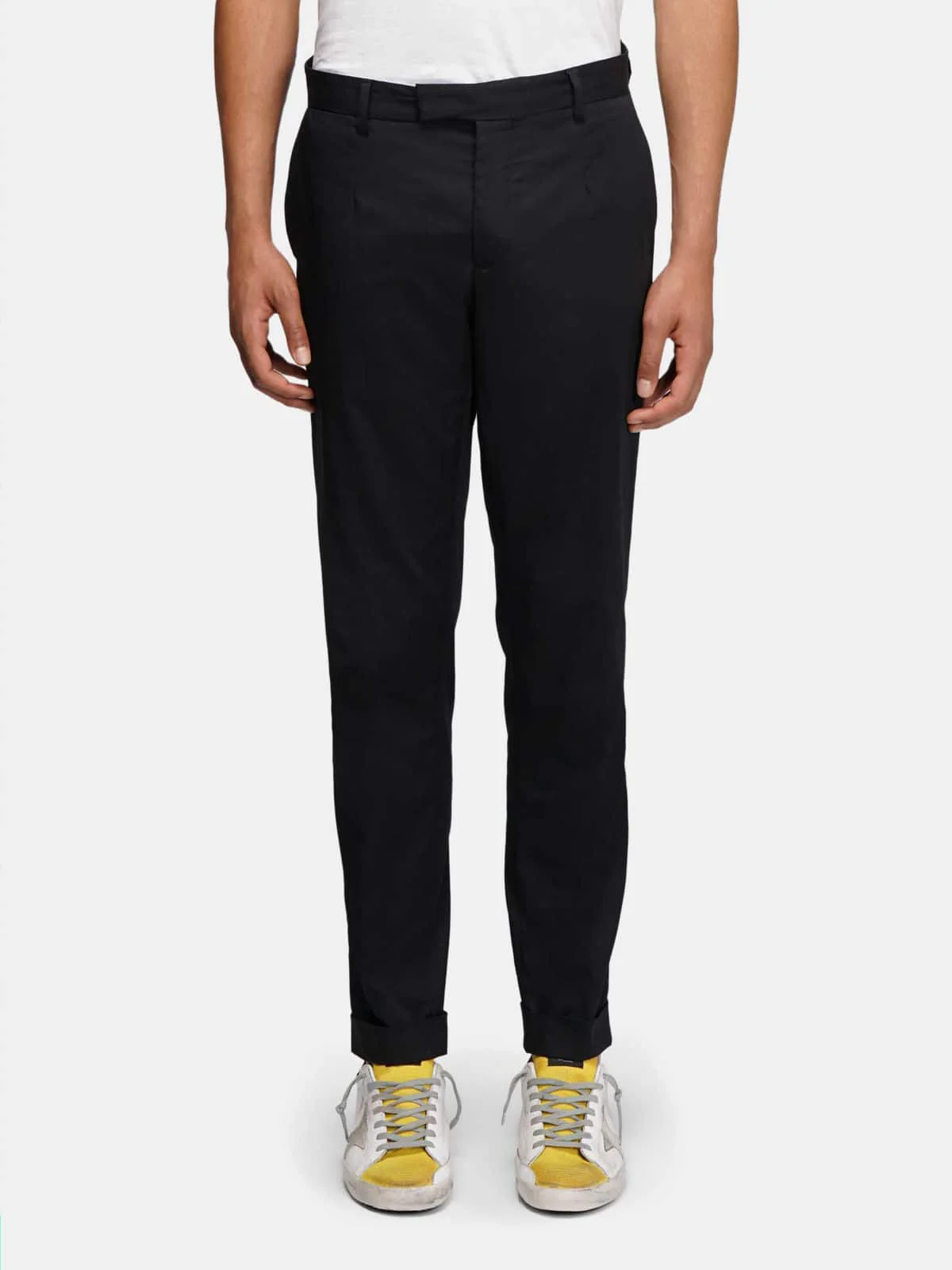 Men | Black Milano Tailored Trousers - Image 4