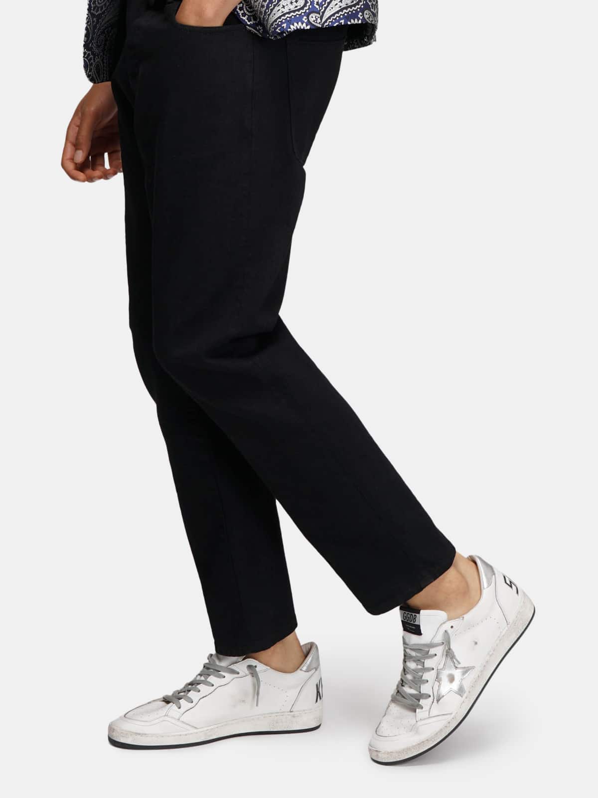 Men | Black Milano Tailored Trousers - Image 7