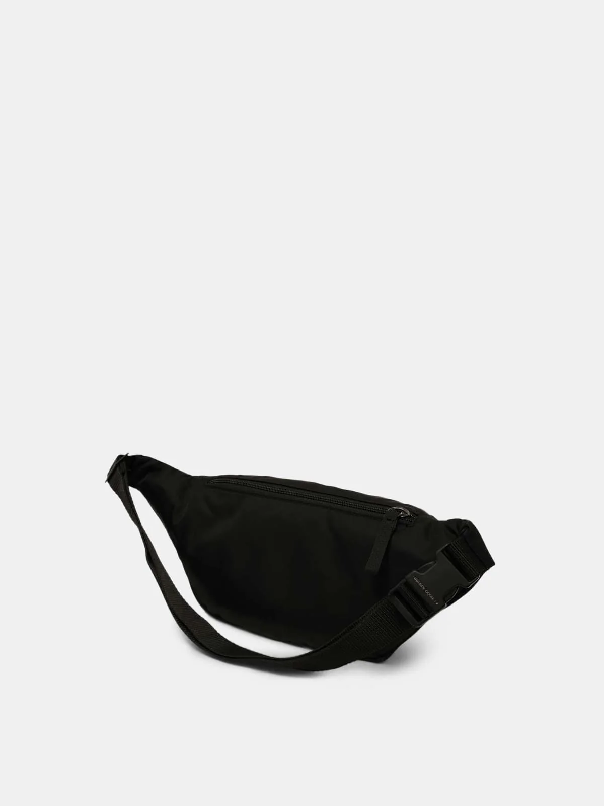 Men | Black Nylon Journey Belt Bag - Image 6