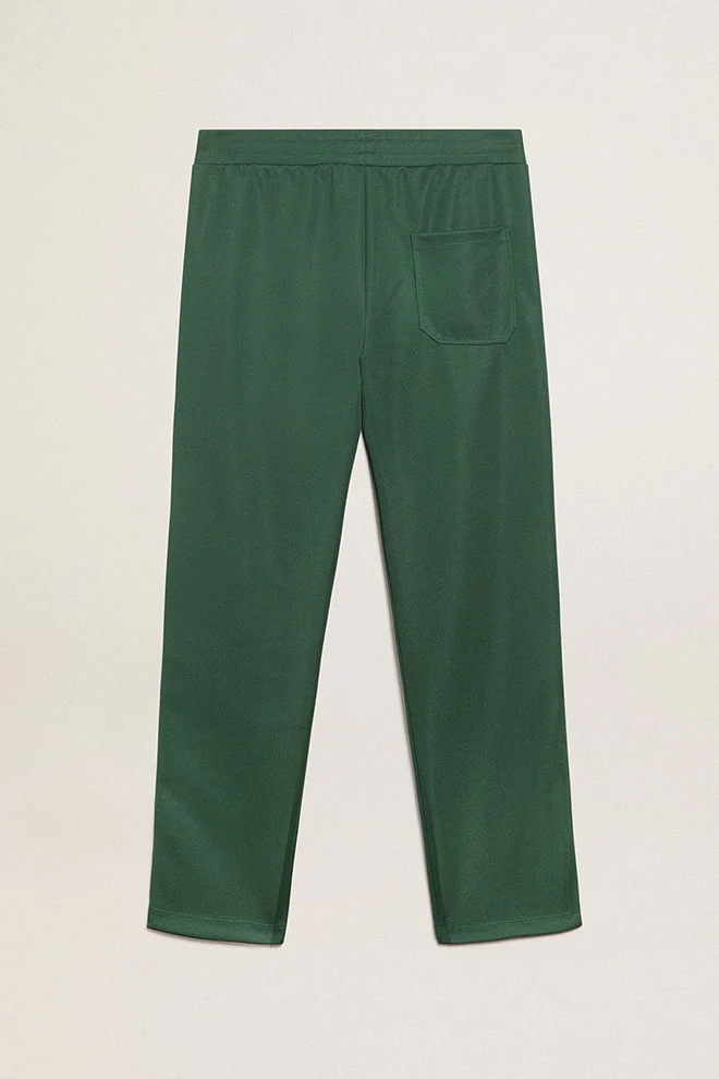 Men | Bright Green Joggers | Bright Green x White - Image 11