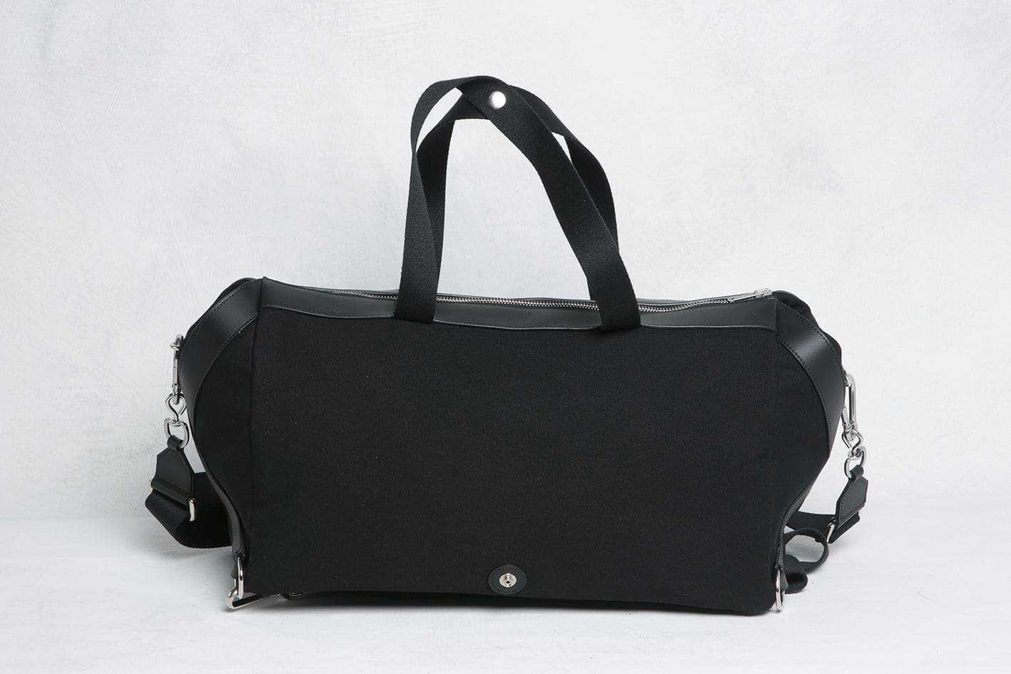 Men | Double Zip Bag Black - Image 2