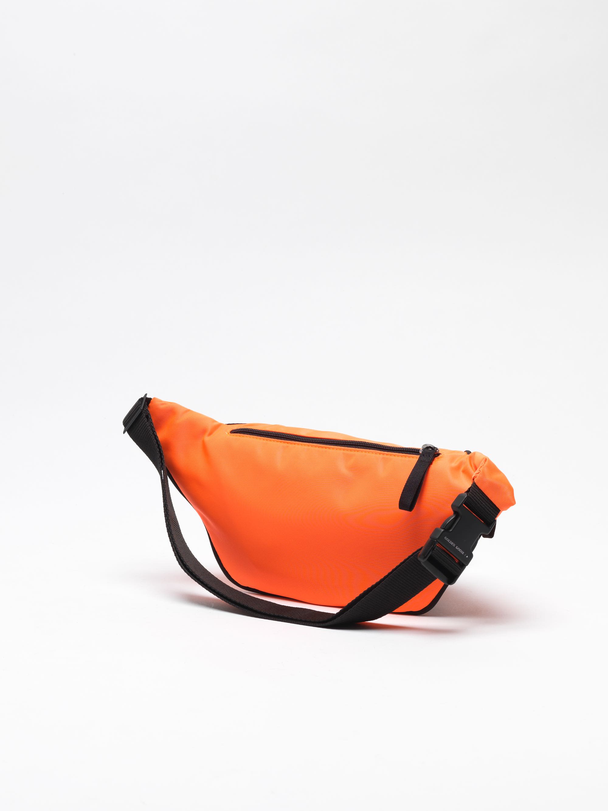 Men | Fluorescent Orange Nylon Journey Belt Bag - Image 5