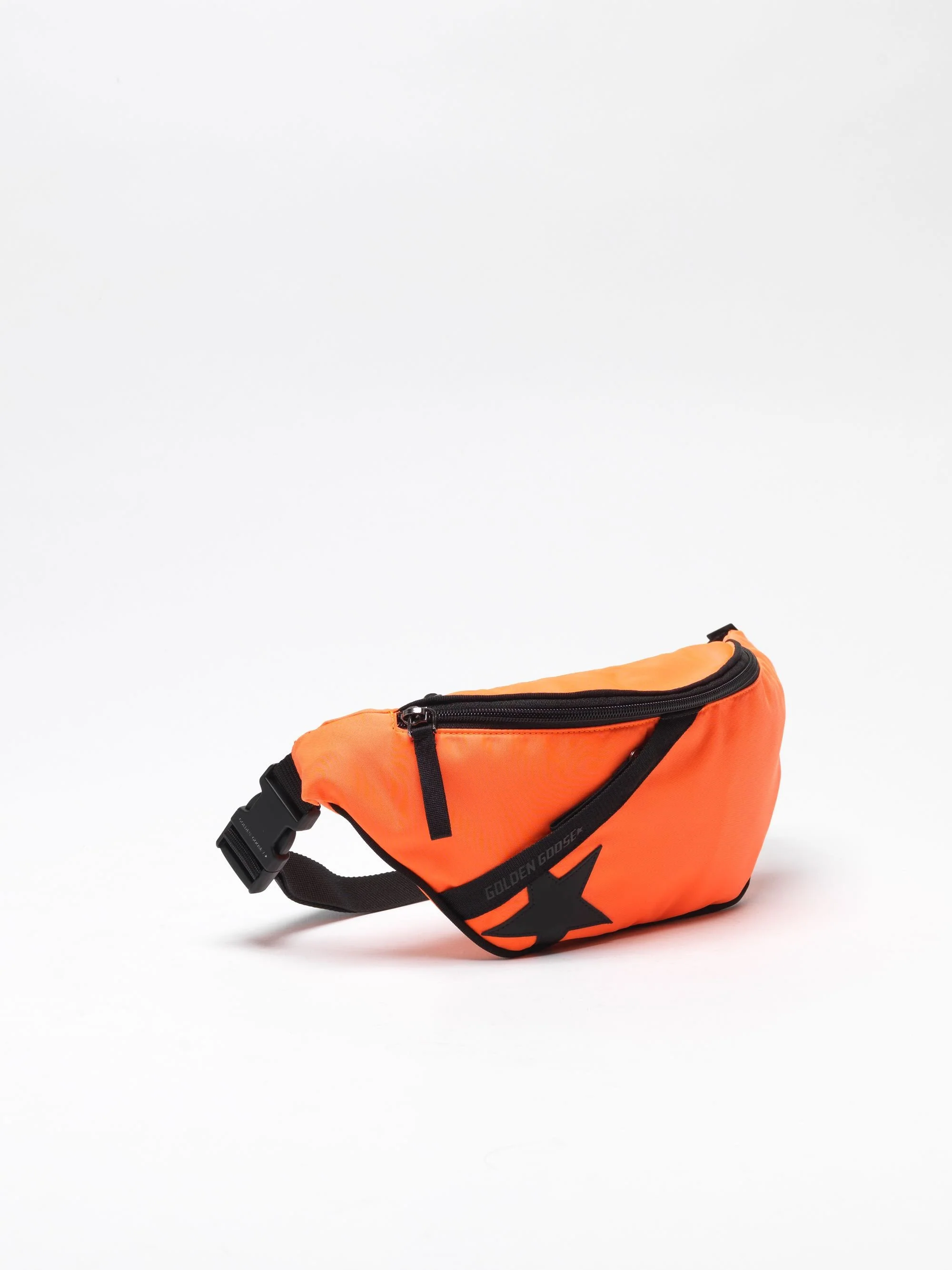 Men | Fluorescent Orange Nylon Journey Belt Bag - Image 6