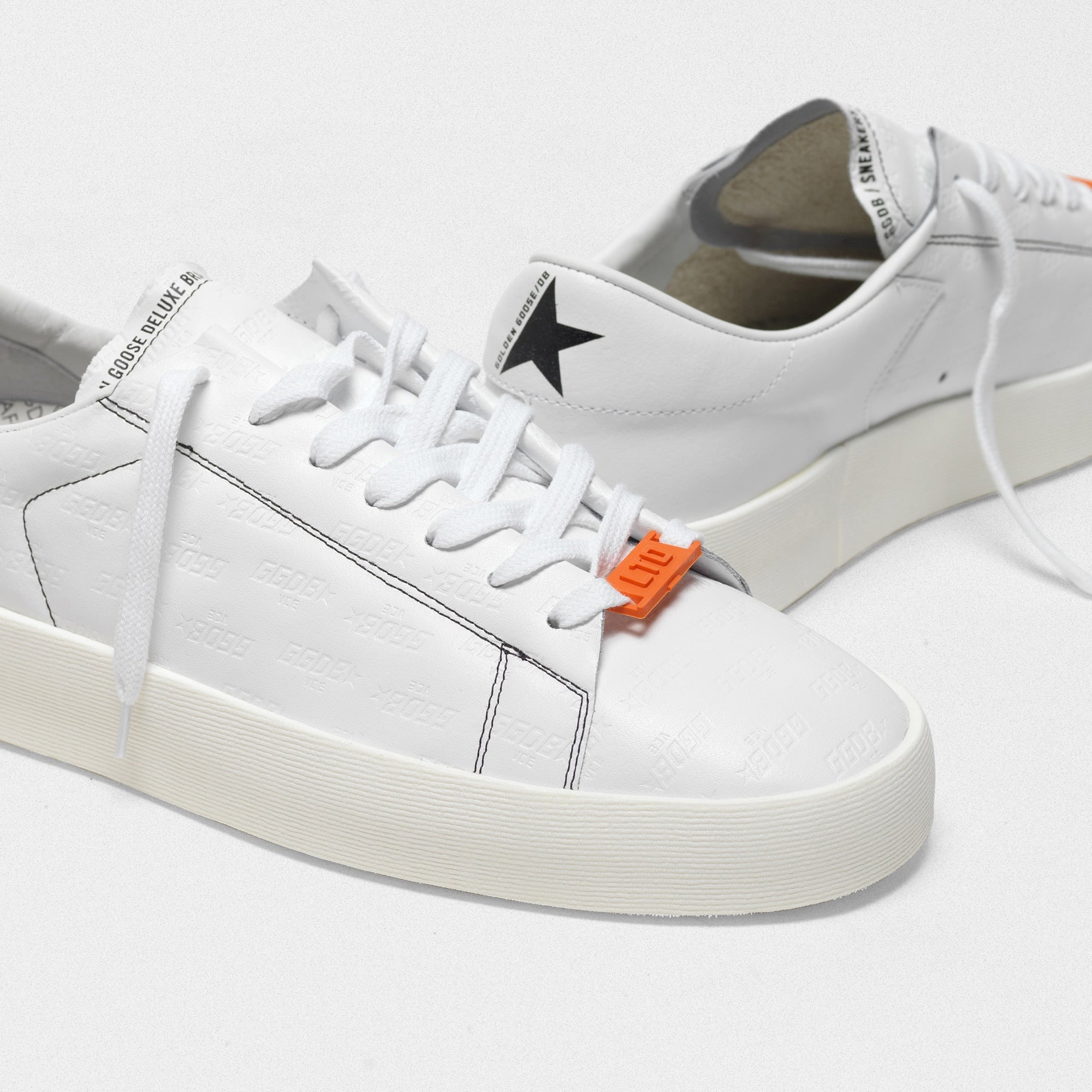 Men | High End Sneakers with All-Over Logo Print - Image 5