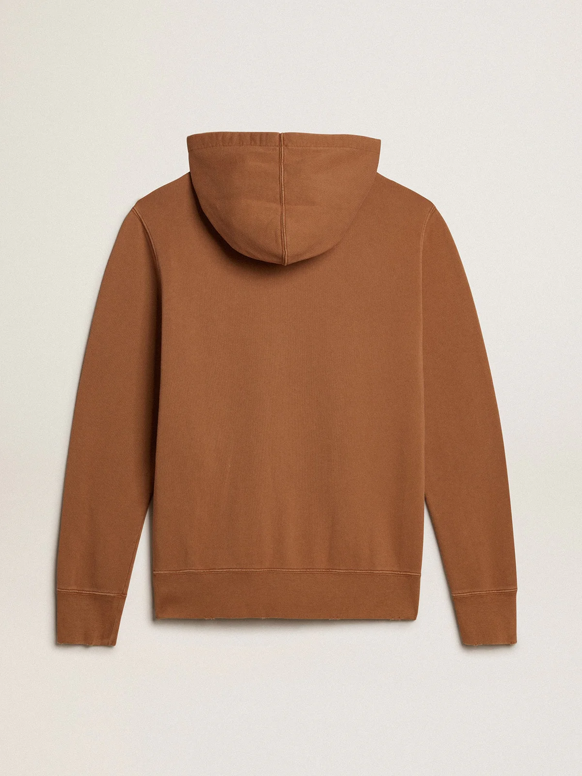 Men | Malt-Colored Cotton Sweatshirt with Hood | Malt Ball x Windsor Wine - Image 6