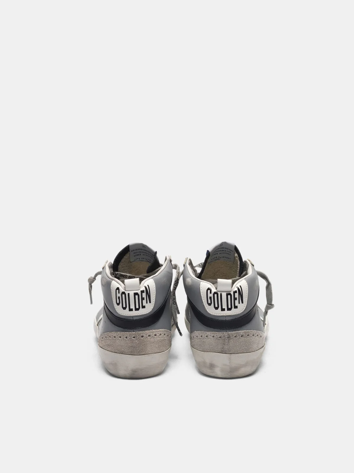 Men | Mid Star Sneakers Leather with Suede Toecap - Image 5