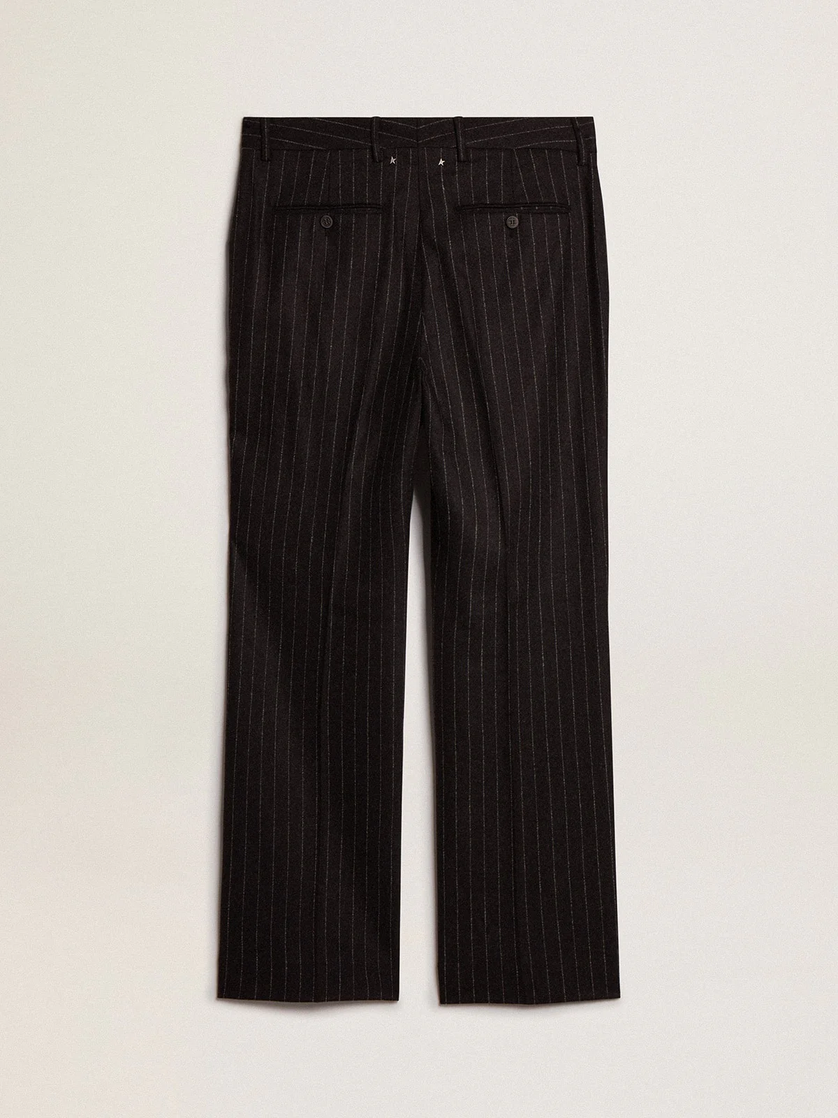 Men | Pants Dark Gray Wool | Melange Dark Grey x Arctic Wolf - Image 7