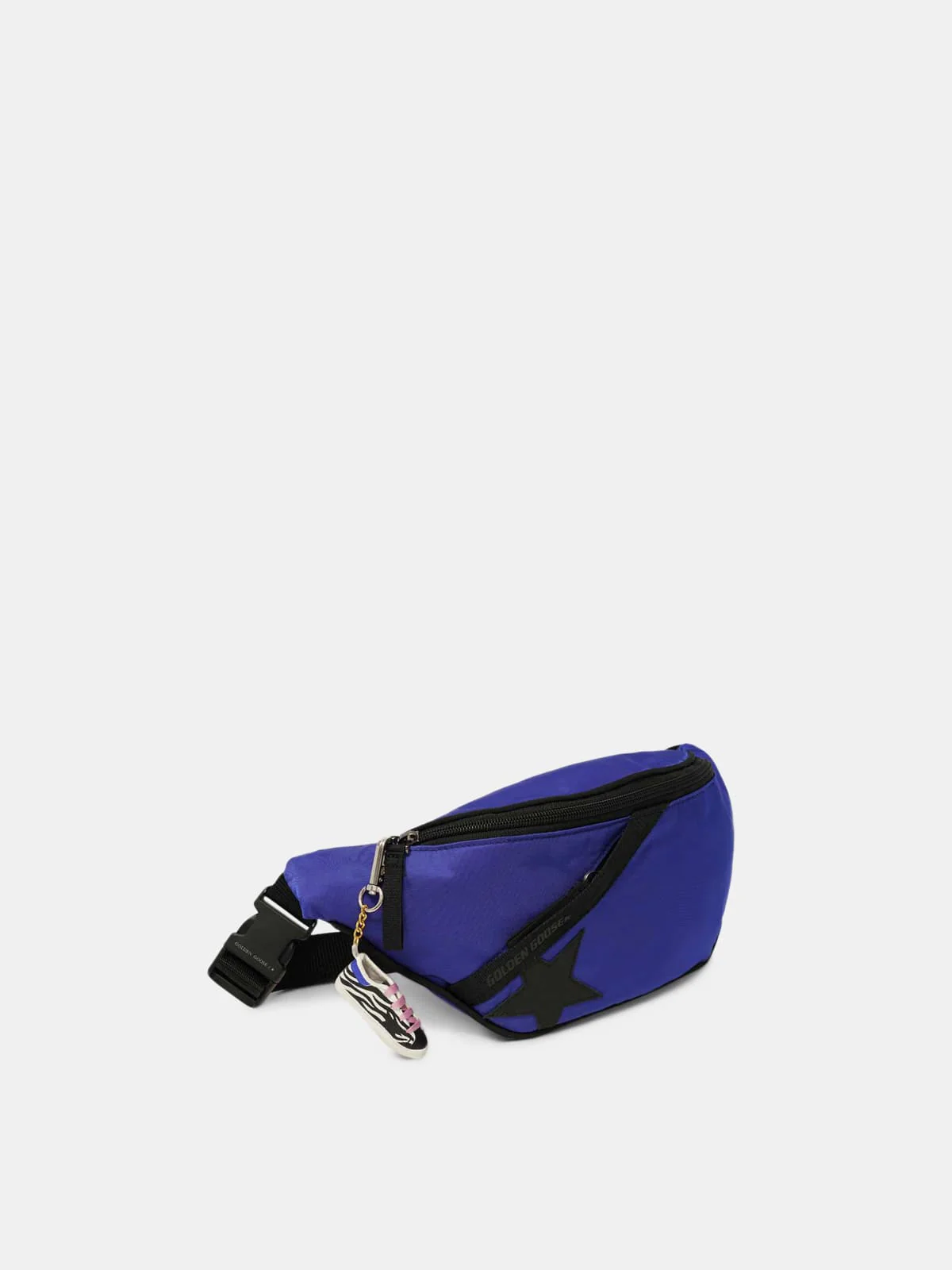 Men | Royal Blue Nylon Journey Belt Bag - Image 7