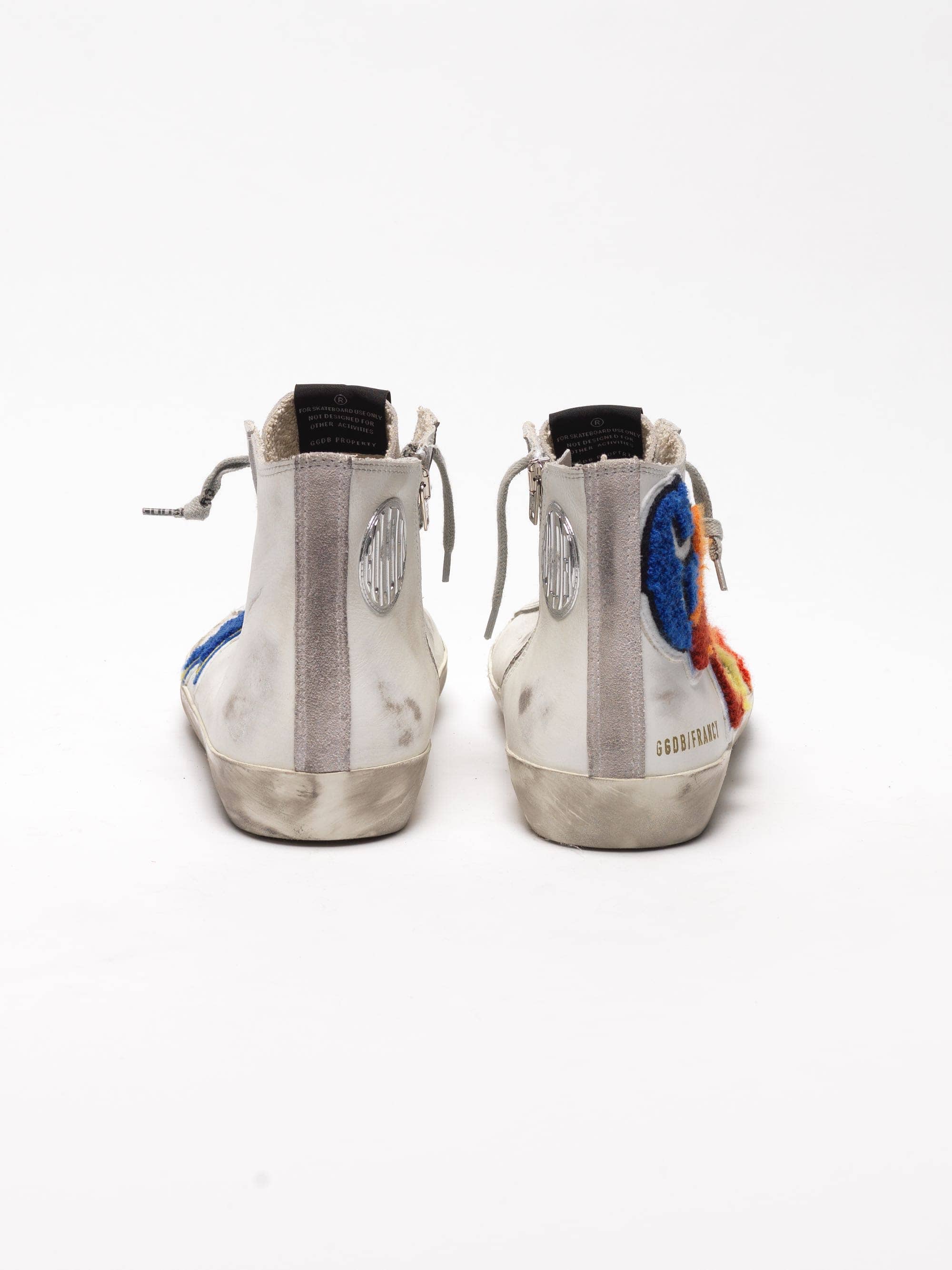 Men | Sneakers Francy White Leather-Texas Patch - Image 8