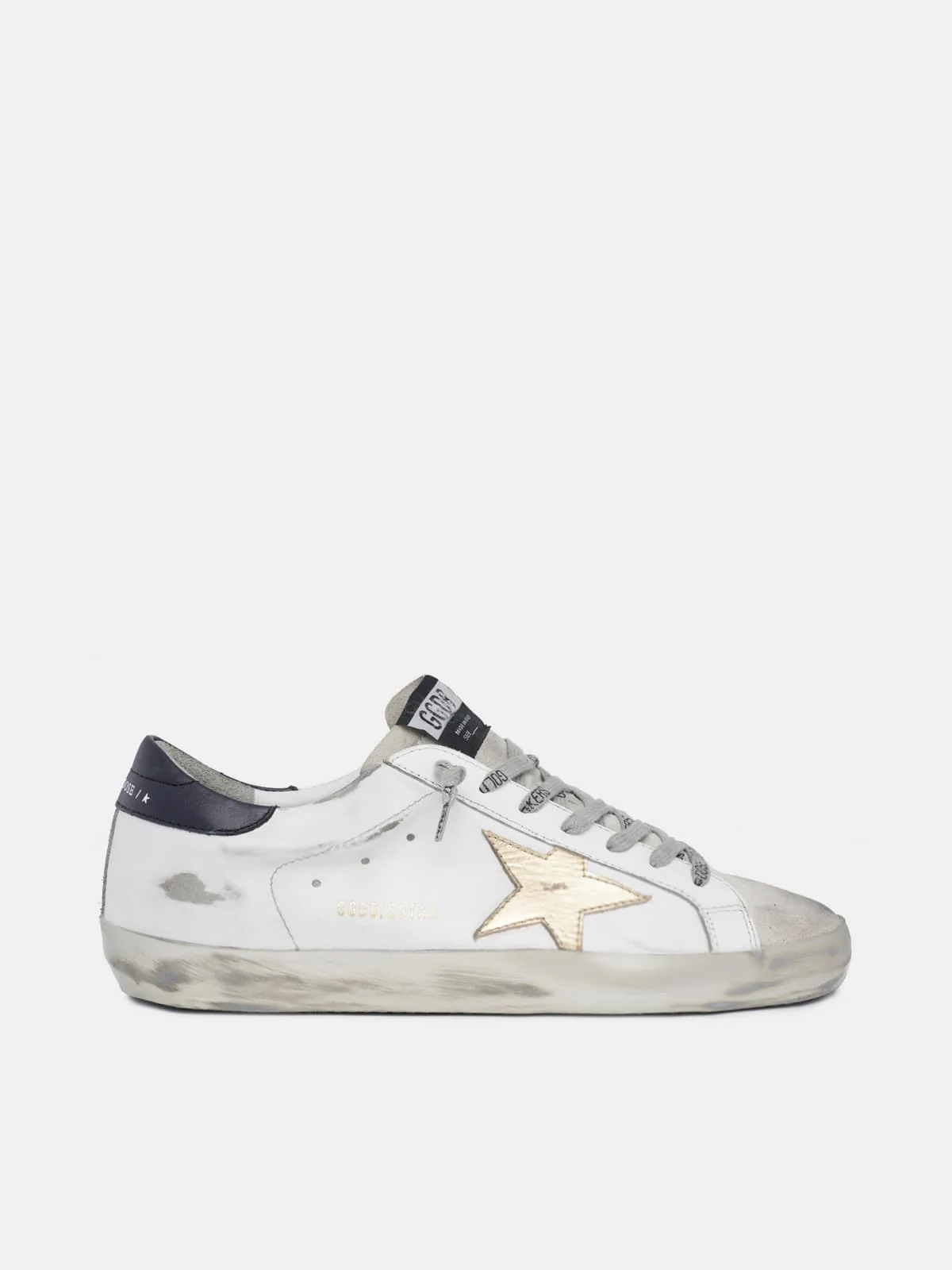 Men | Sneakers Super-Star White Leather Sparkle - Image 2
