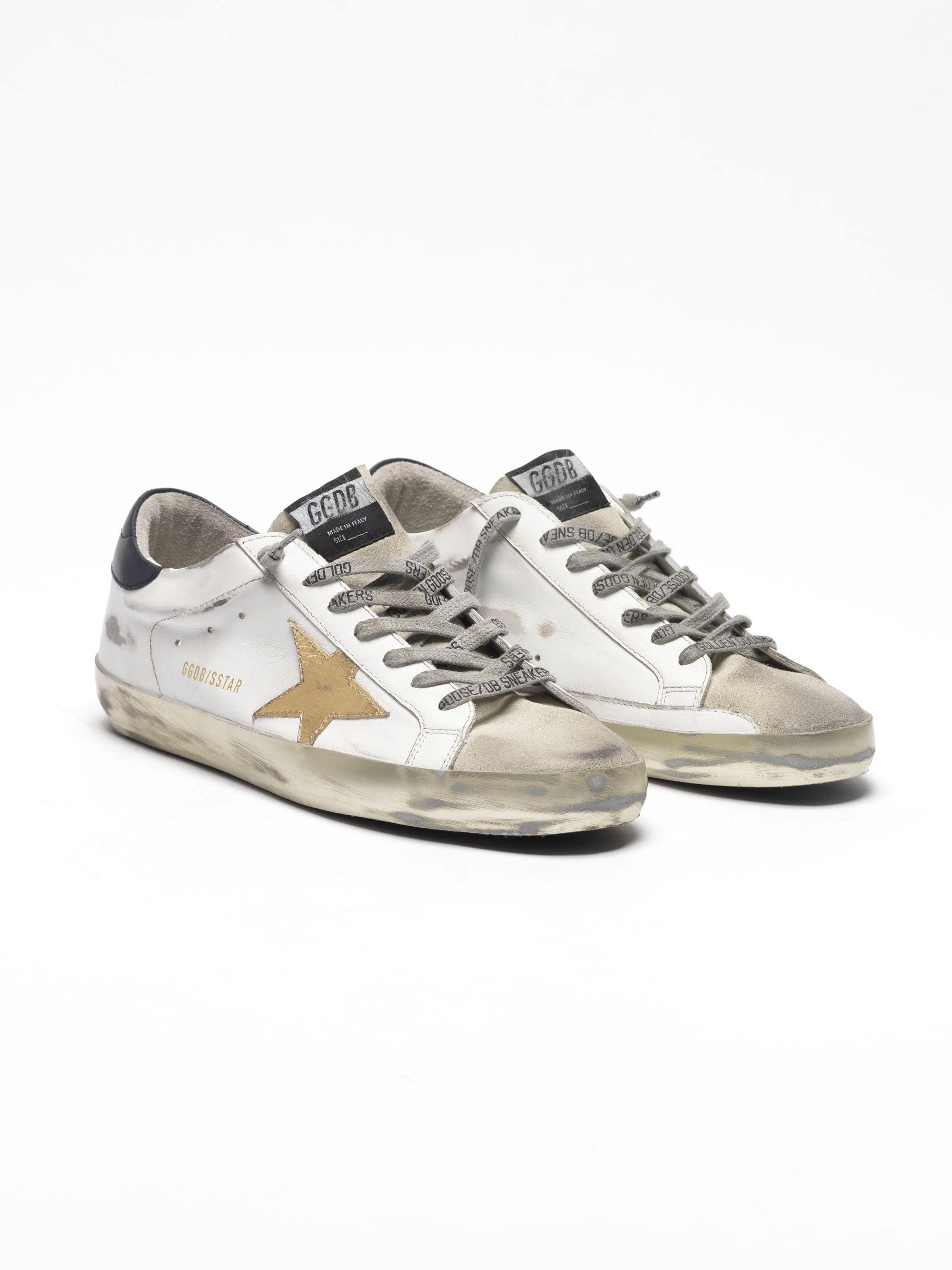 Men | Sneakers Super-Star White Leather Sparkle - Image 7