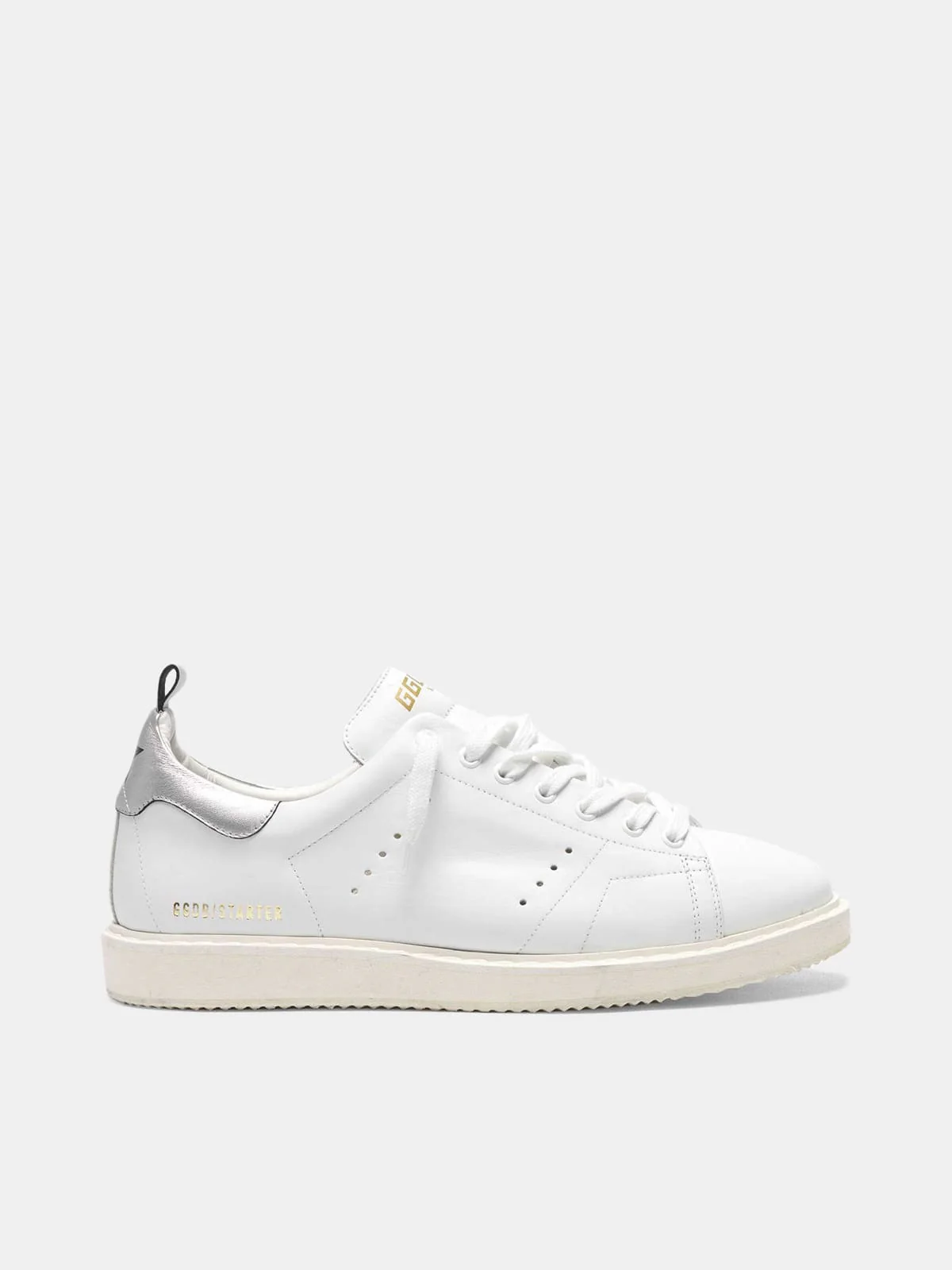 Men | Starter Sneakers Leather with Metallic Heel Tab - Image 3