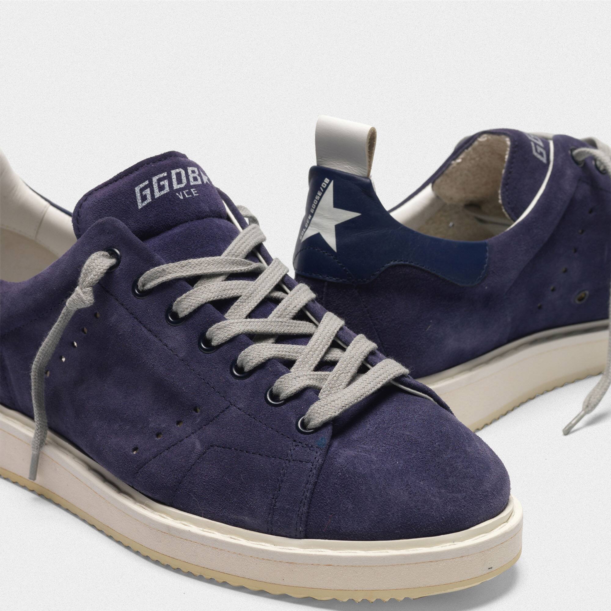 Men | Starter Sneakers Suede with Leather Heel Tab - Image 2