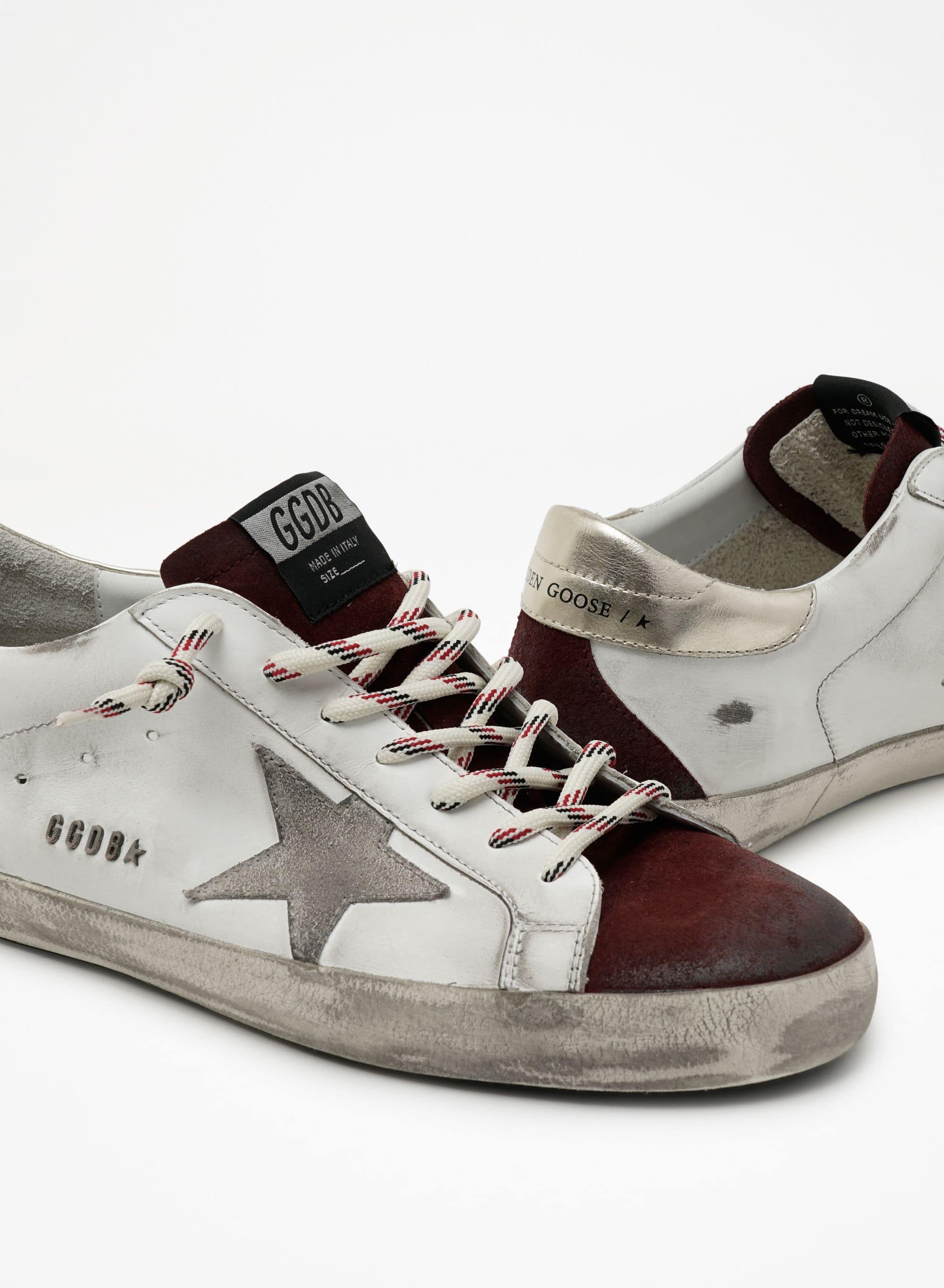 Men | Super-Star Leather Quarter Suede Star & Spur | White x Terra Di Siena x Ice x Platinum - Image 4