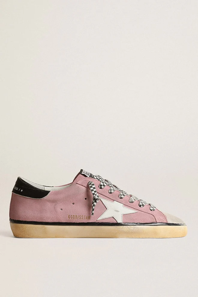 Men | Super-Star Pink Classic with List & Cut Mens Style | Antique Pink x White x Black - Image 5