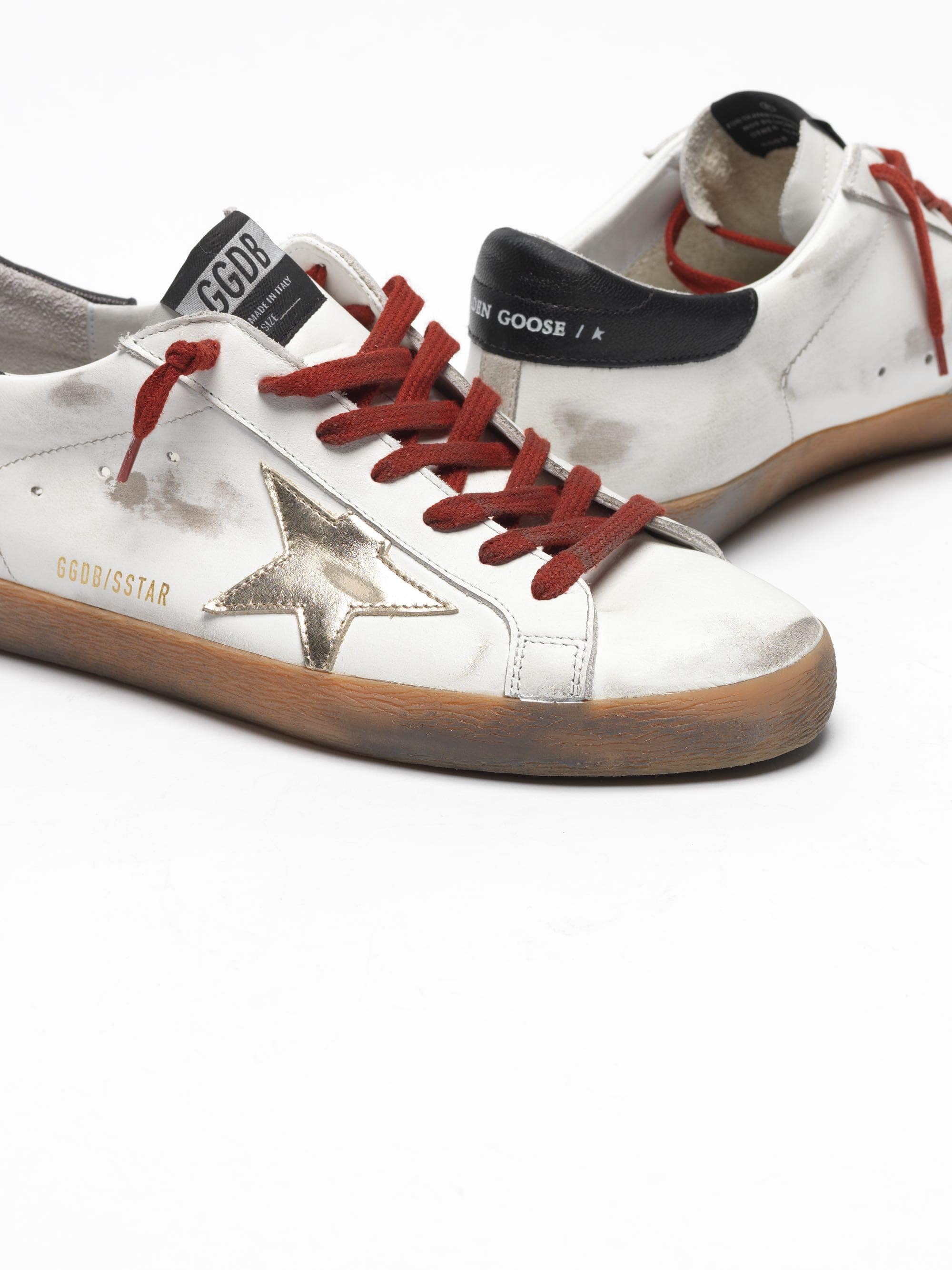 Men | Super-Star Sneakers with Platinum Star & Rubber Foxing - Image 5