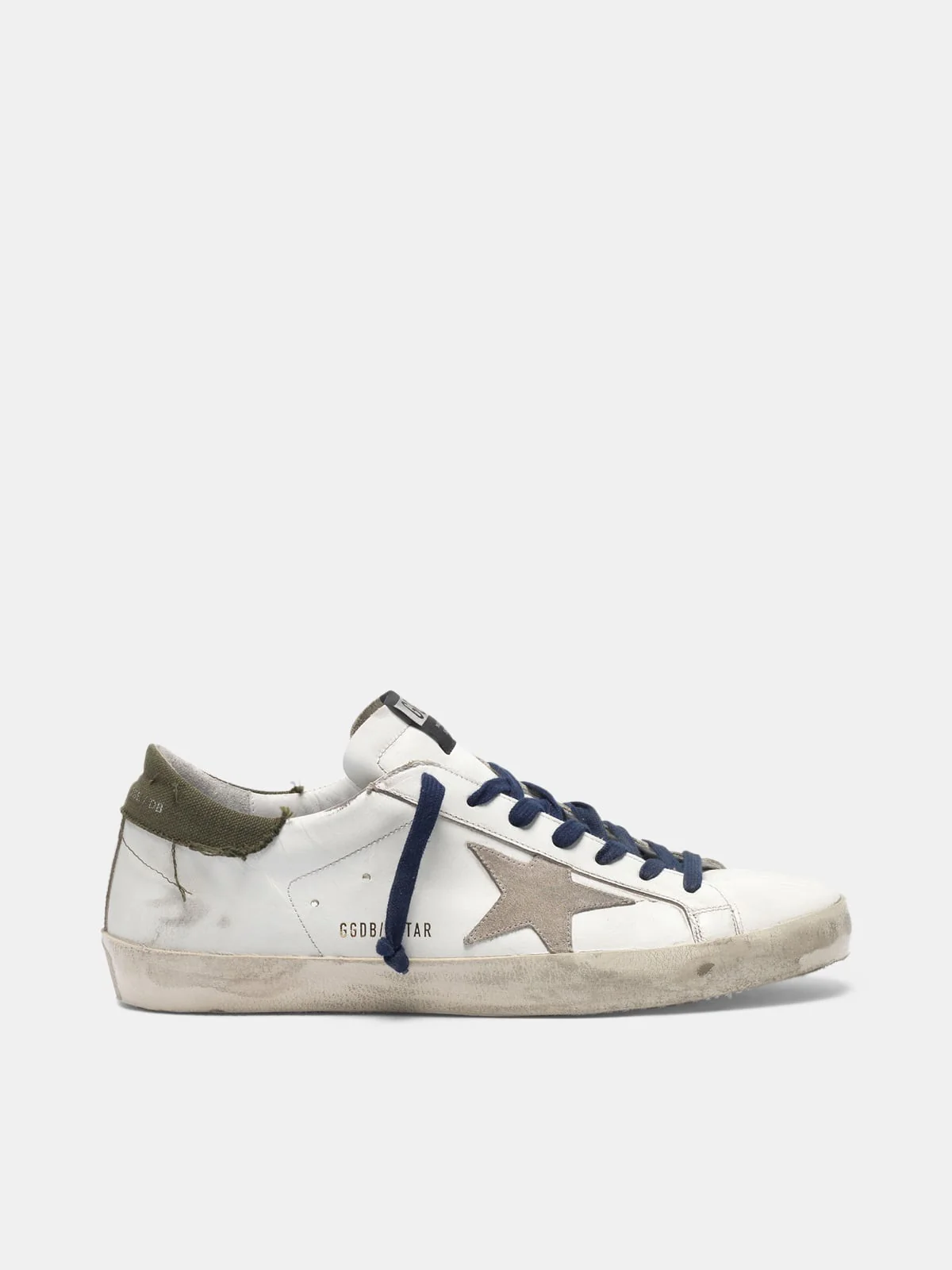 Men | Super-Star Sneakers with The Heel Tab Raw Edge Canvas - Image 3